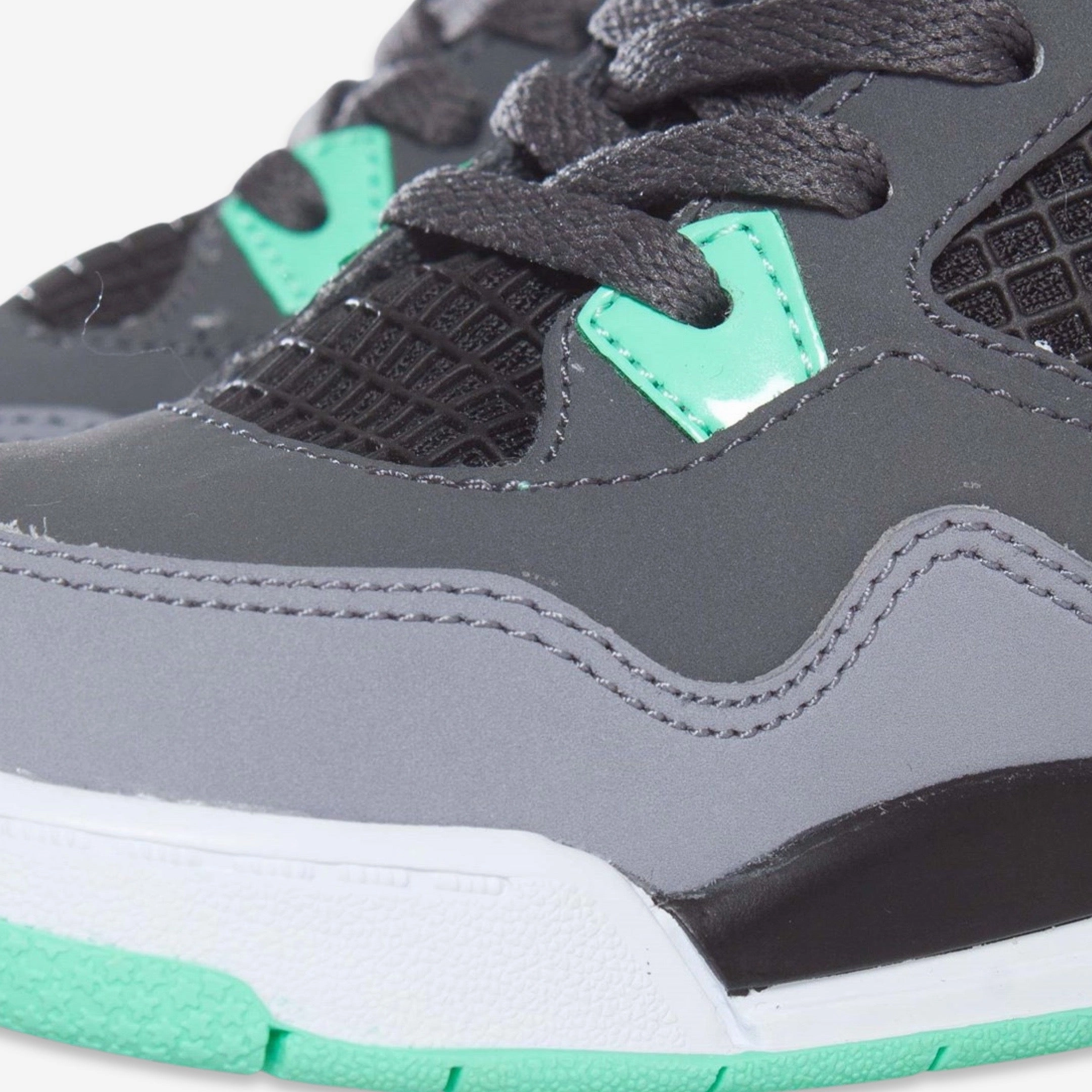 (TD) Air Jordan 4 Retro 'Green Glow' (2013) 308500-033 Air Jordan 4 Visible Air Unit Sneakers