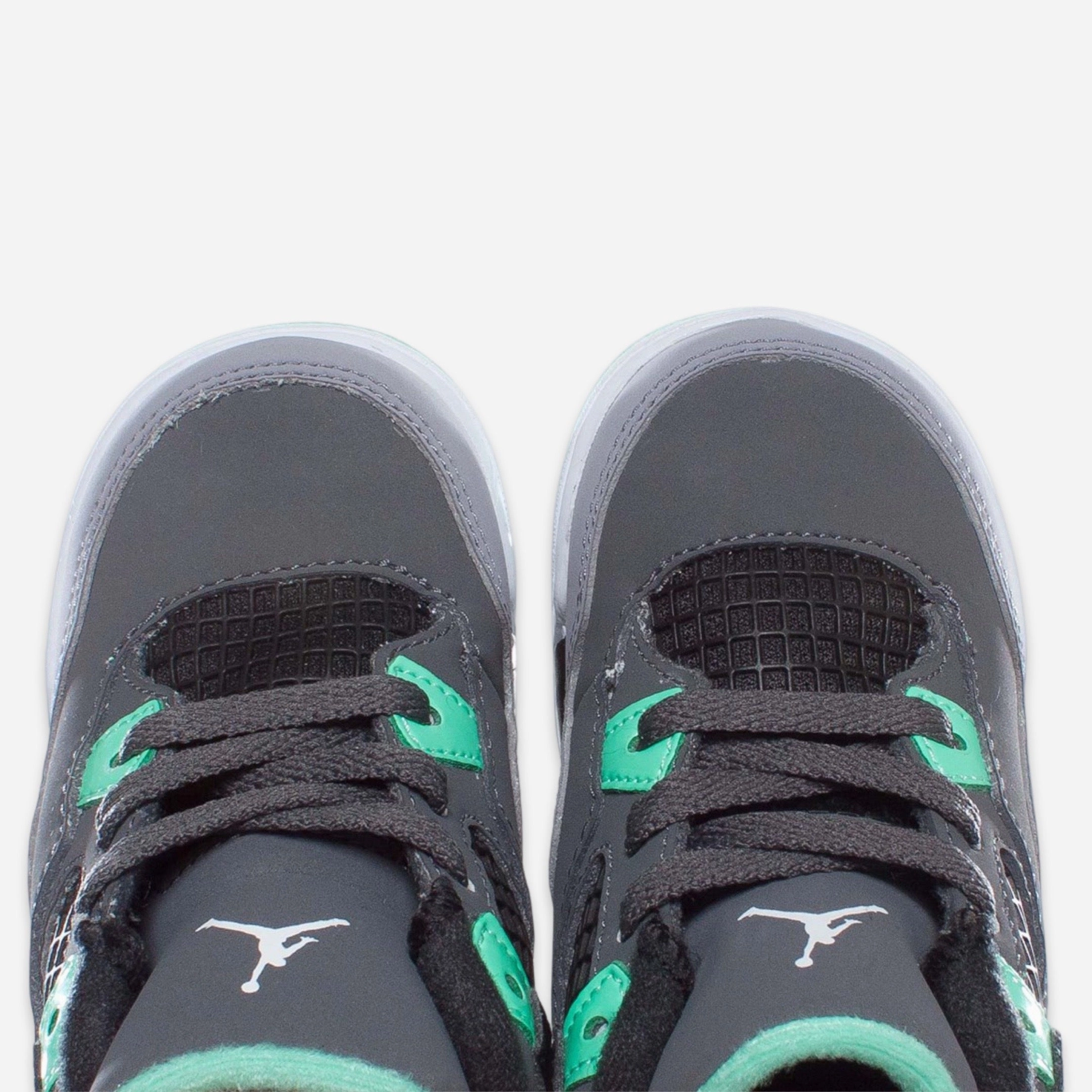(TD) Air Jordan 4 Retro 'Green Glow' (2013) 308500-033 Air Jordan 4 Visible Air Unit Sneakers