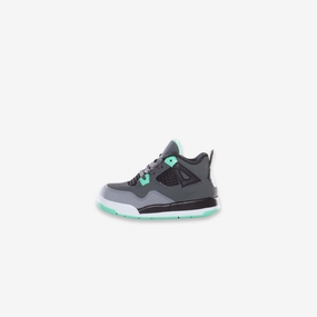 (TD) Air Jordan 4 Retro 'Green Glow' (2013) 308500-033 Air Jordan 4 sneakers with visible air unit