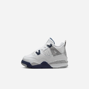 (TD) Air Jordan 4 Retro 'Midnight Navy' (2022) BQ7670-140 Air Jordan 4 sneakers with visible air unit
