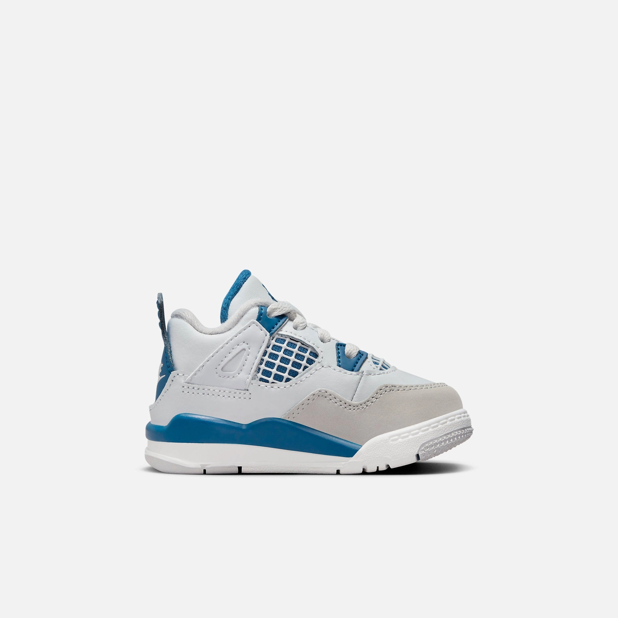 (TD) Air Jordan 4 Retro 'Military Blue / Industrial Blue' (2024) BQ7670-141 Air Jordan 4 Visible Air Unit Sneakers
