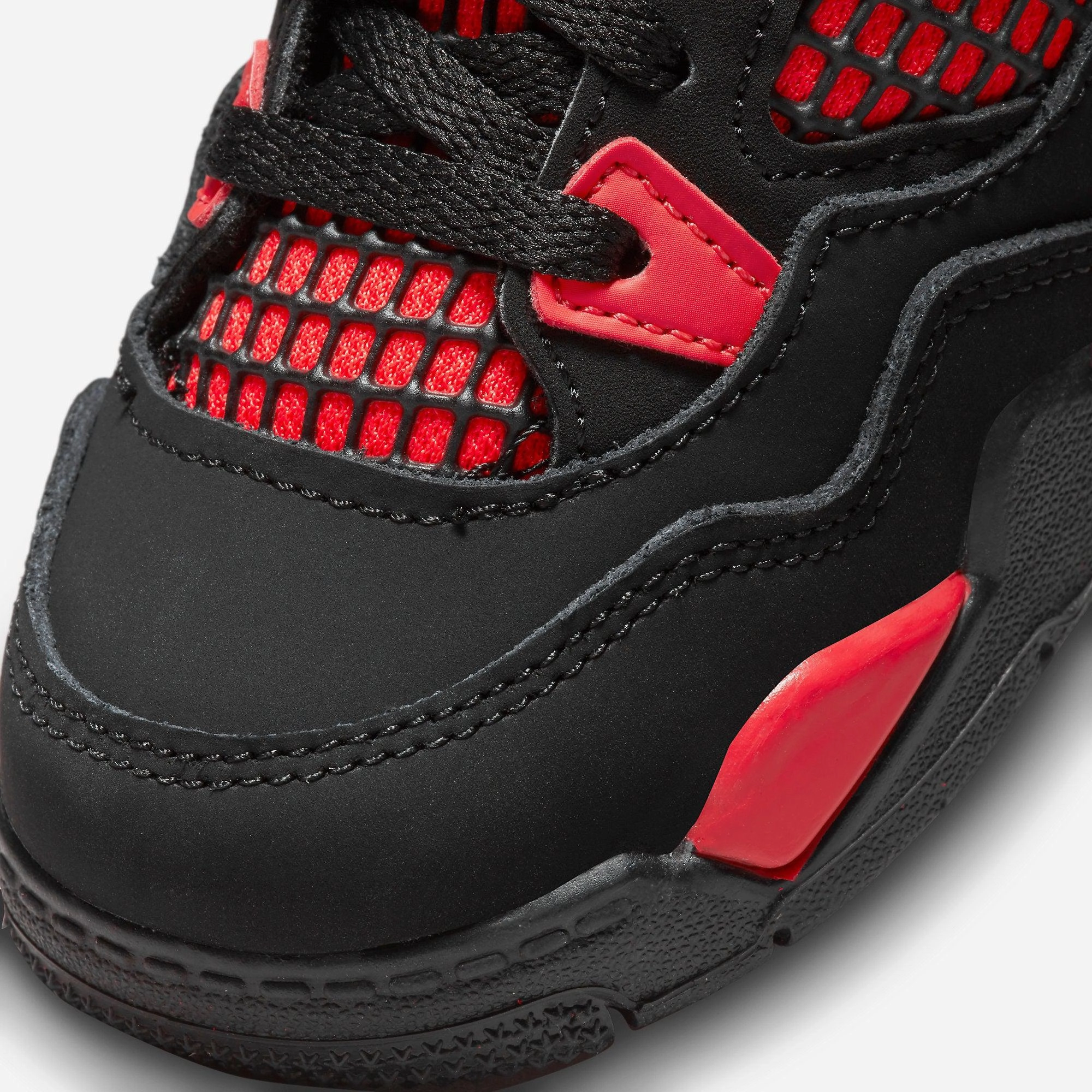 (TD) Air Jordan 4 Retro 'Red Thunder' (2022) BQ7670-016 Air Jordan 4 Visible Air Unit Sneakers