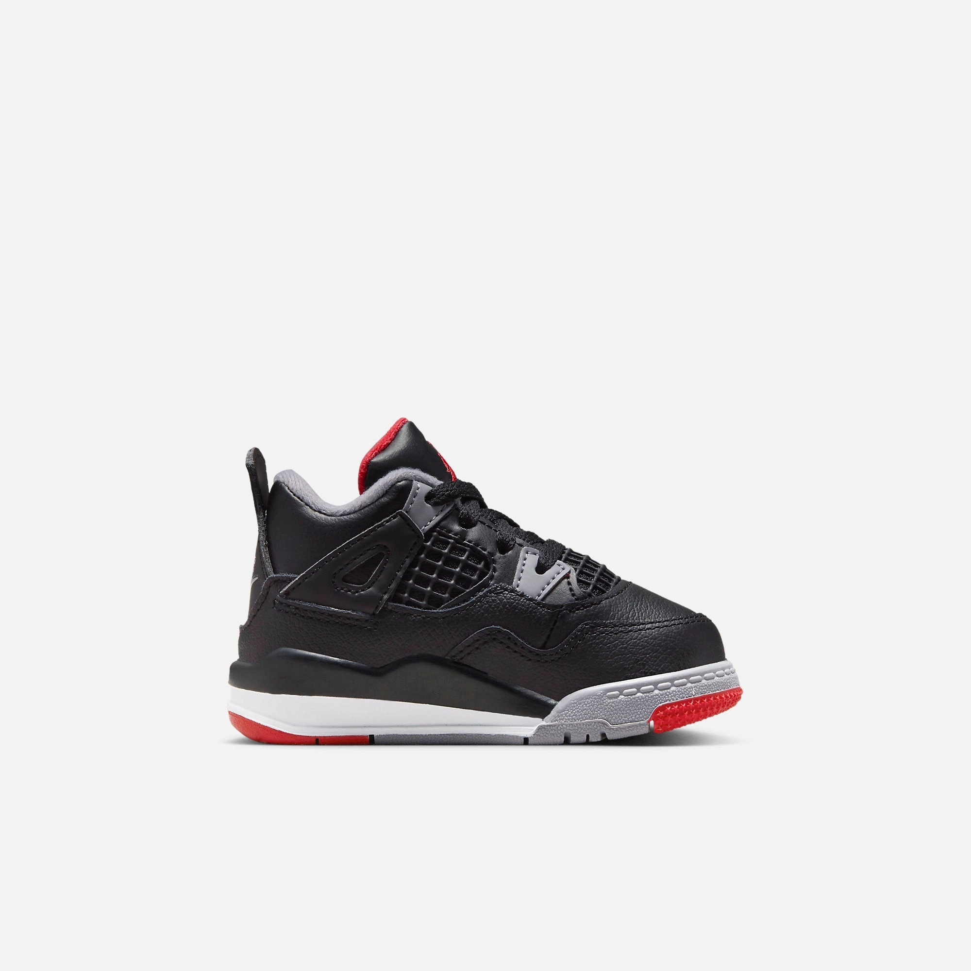 (TD) Air Jordan 4 Retro 'Reimagined Bred' (2024) BQ7670-006 Air Jordan 4 Visible Air Unit Sneakers