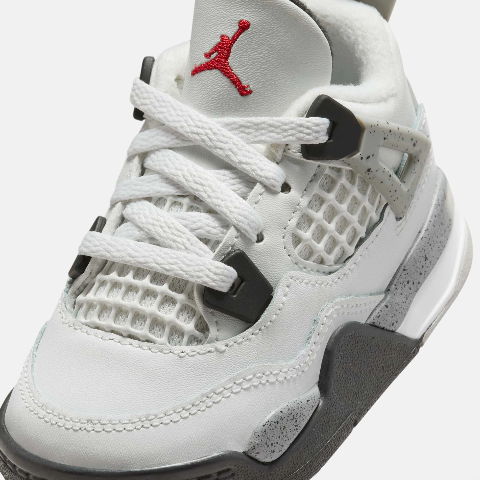 (TD) Air Jordan 4 Retro 'Reimagined White Cement' (2025) IB4387-100 Air Jordan 4 Visible Air Unit Sneakers