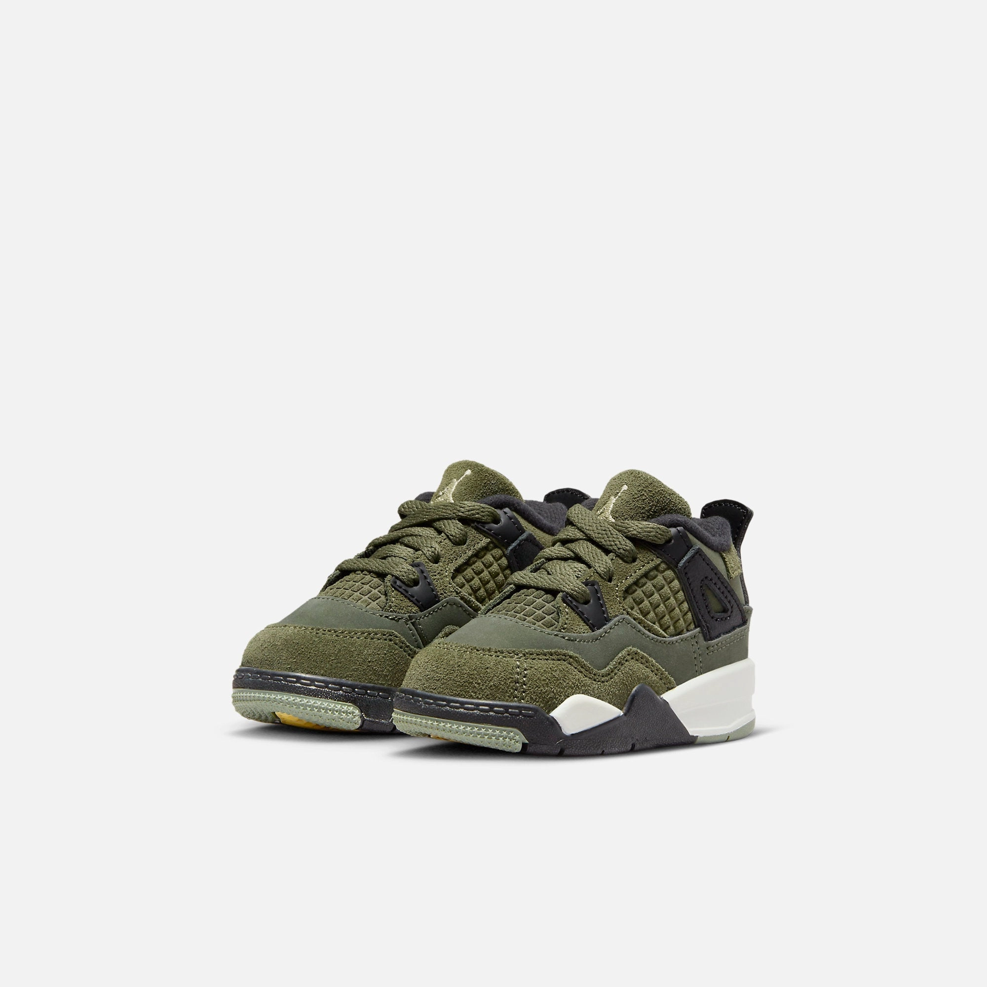 (TD) Air Jordan 4 Retro SE Craft 'Medium Olive Canvas' (2023) FB9930-200 Air Jordan 4 Visible Air Unit Sneakers