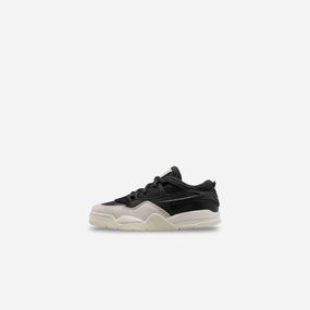 (TD) Air Jordan 4 RM 'Black / Light Bone' (2024) FQ7936-001 Air Jordan 4 sneakers with visible air unit