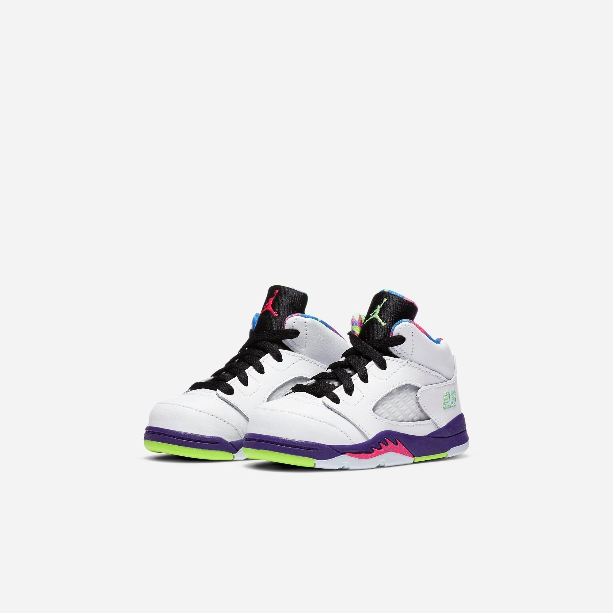 (TD) Air Jordan 5 Retro 'Alternate Bel-Air' (2020) DB3025-100 Air Jordan 5 Mesh Panel Basketball Shoes