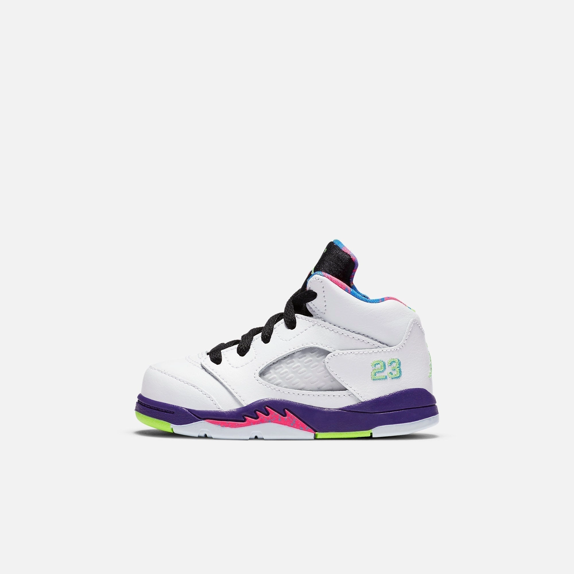 (TD) Air Jordan 5 Retro 'Alternate Bel-Air' (2020) DB3025-100 Air Jordan 5 shoes with mesh panel details