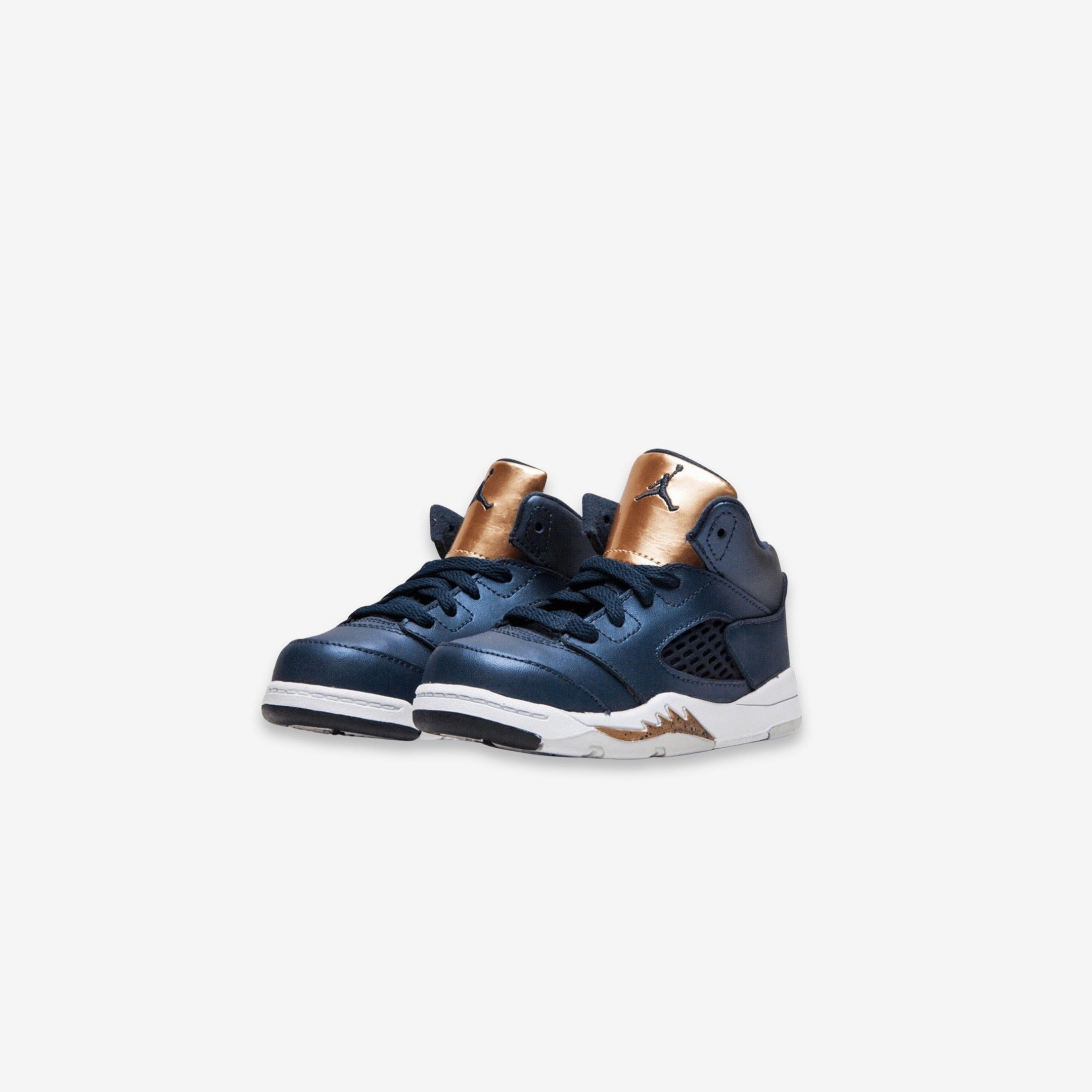 (TD) Air Jordan 5 Retro 'Bronze' (2016) 440890-416 Air Jordan 5 Mesh Panel Basketball Shoes