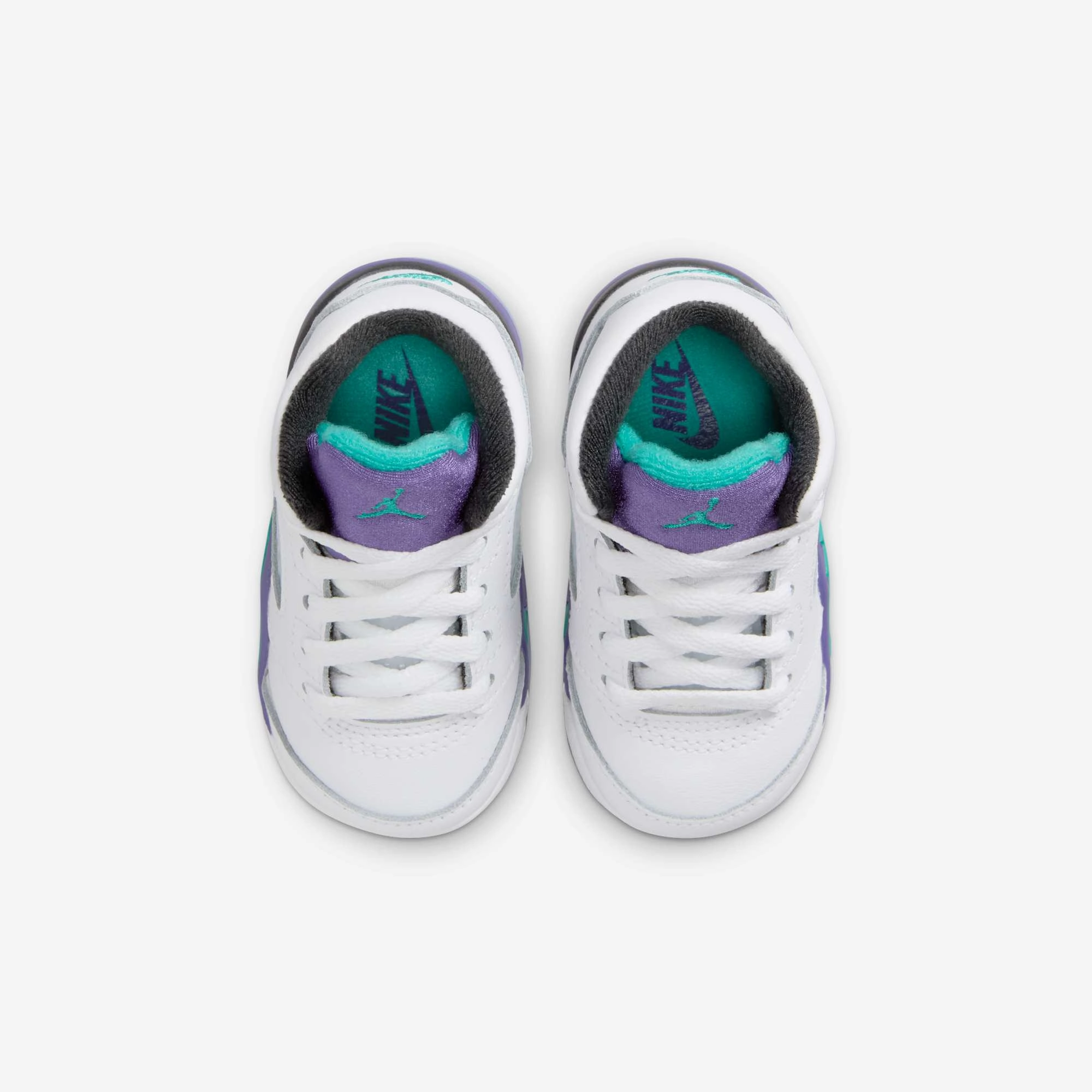 (TD) Air Jordan 5 Retro 'Grape' (2025) HQ7981-100 Air Jordan 5 Mesh Panel Basketball Shoes