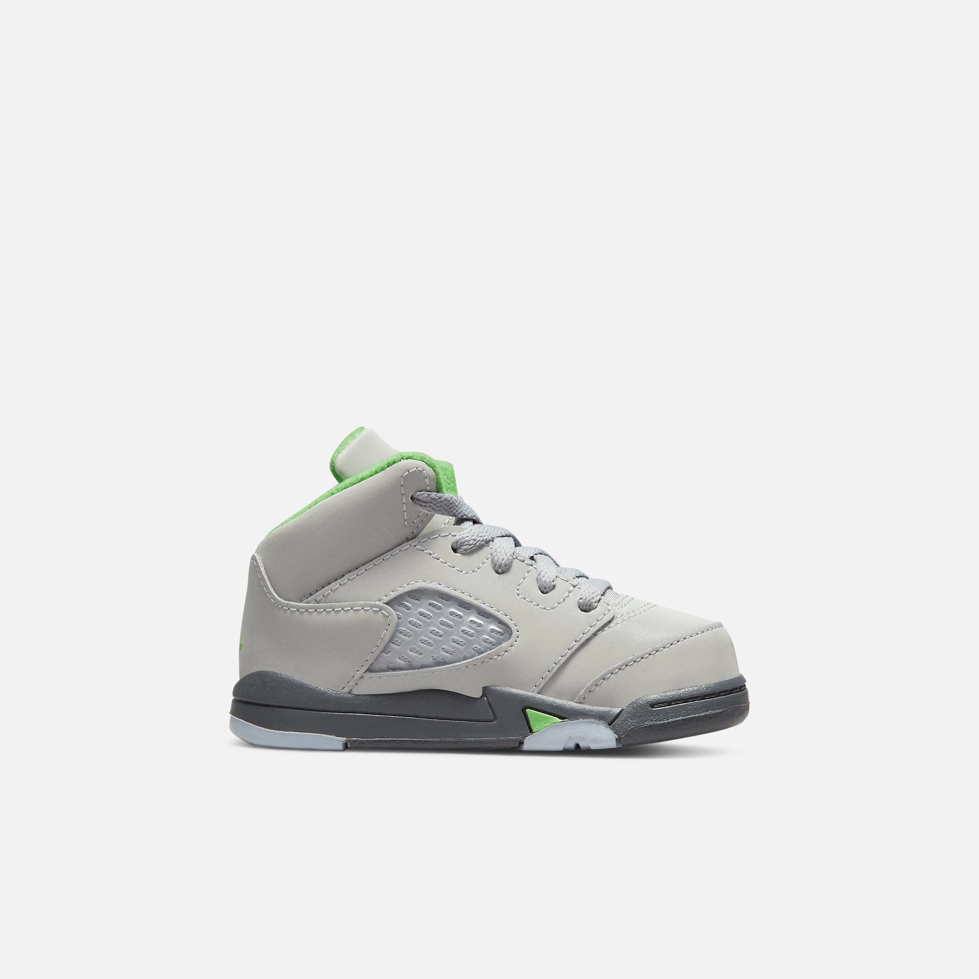 (TD) Air Jordan 5 Retro 'Green Bean' (2022) DQ3736-003 Air Jordan 5 Mesh Panel Basketball Shoes