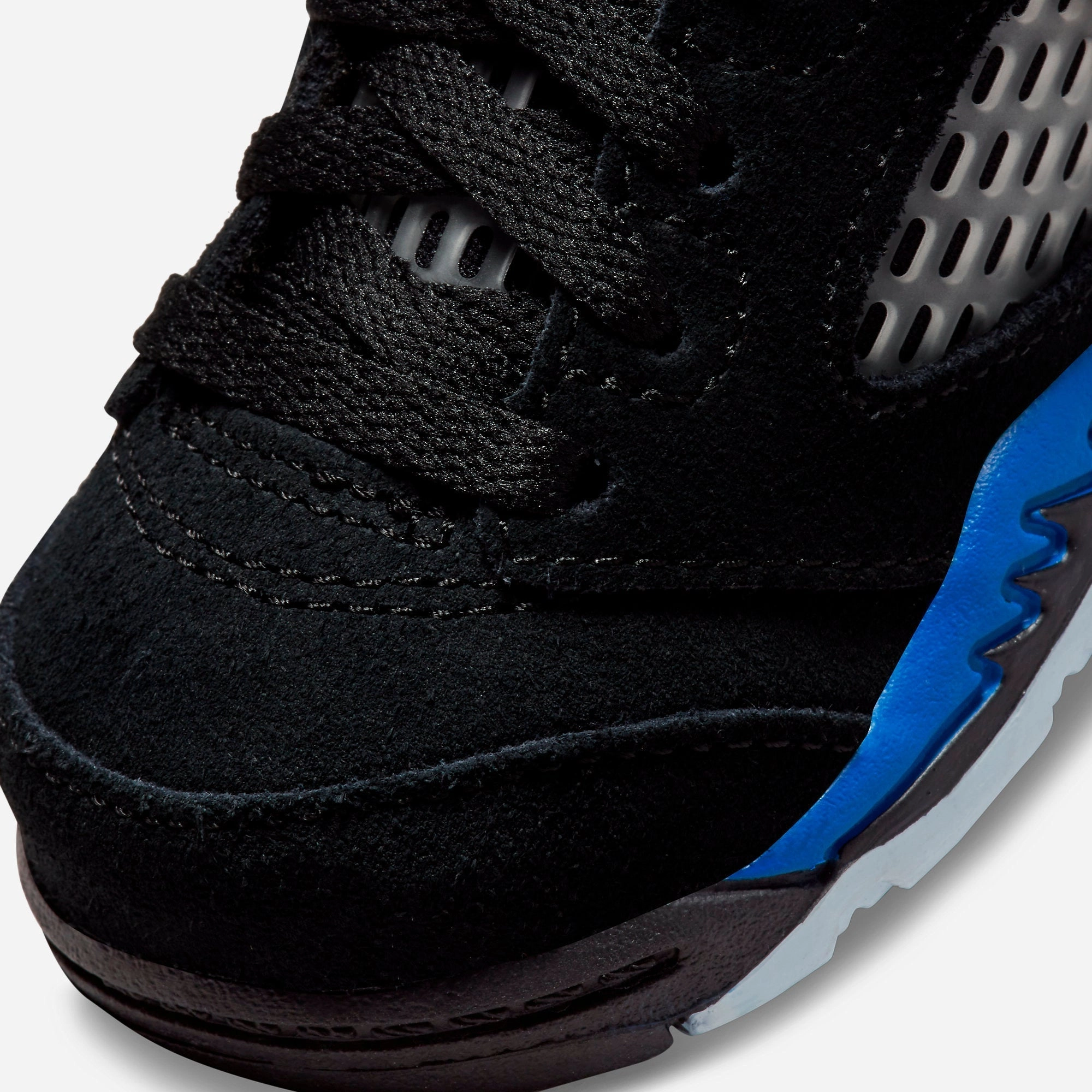 (TD) Air Jordan 5 Retro 'Racer Blue' (2022) 440890-004 Air Jordan 5 Mesh Panel Basketball Shoes