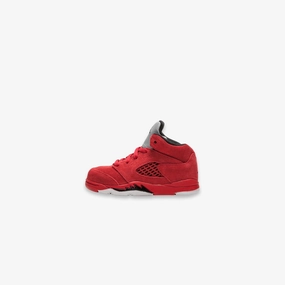 (TD) Air Jordan 5 Retro 'Red Suede' (2017) 440890-602 Air Jordan 5 shoes with mesh panel details