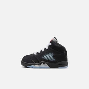 (TD) Air Jordan 5 Retro 'Reimagined Black / Metallic Silver' (2025) HF3977-001 Air Jordan 5 shoes with mesh panel details