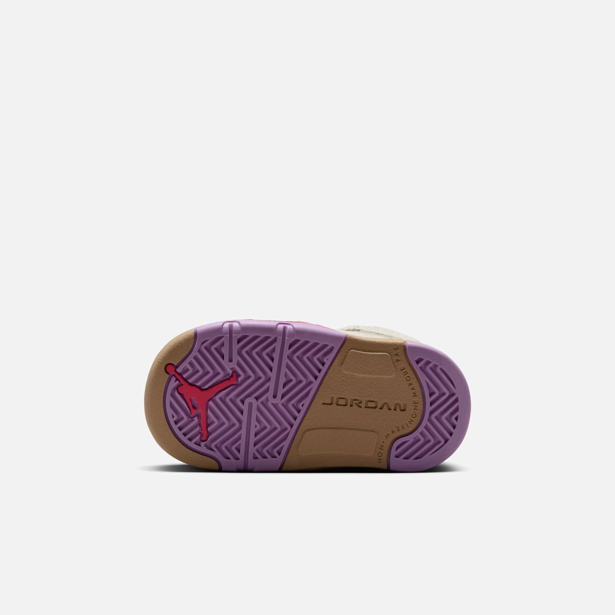 (TD) Air Jordan 5 Retro Low 'Peanut Butter & Jelly' (2025) HJ5992-106 Air Jordan 5 Mesh Panel Basketball Shoes