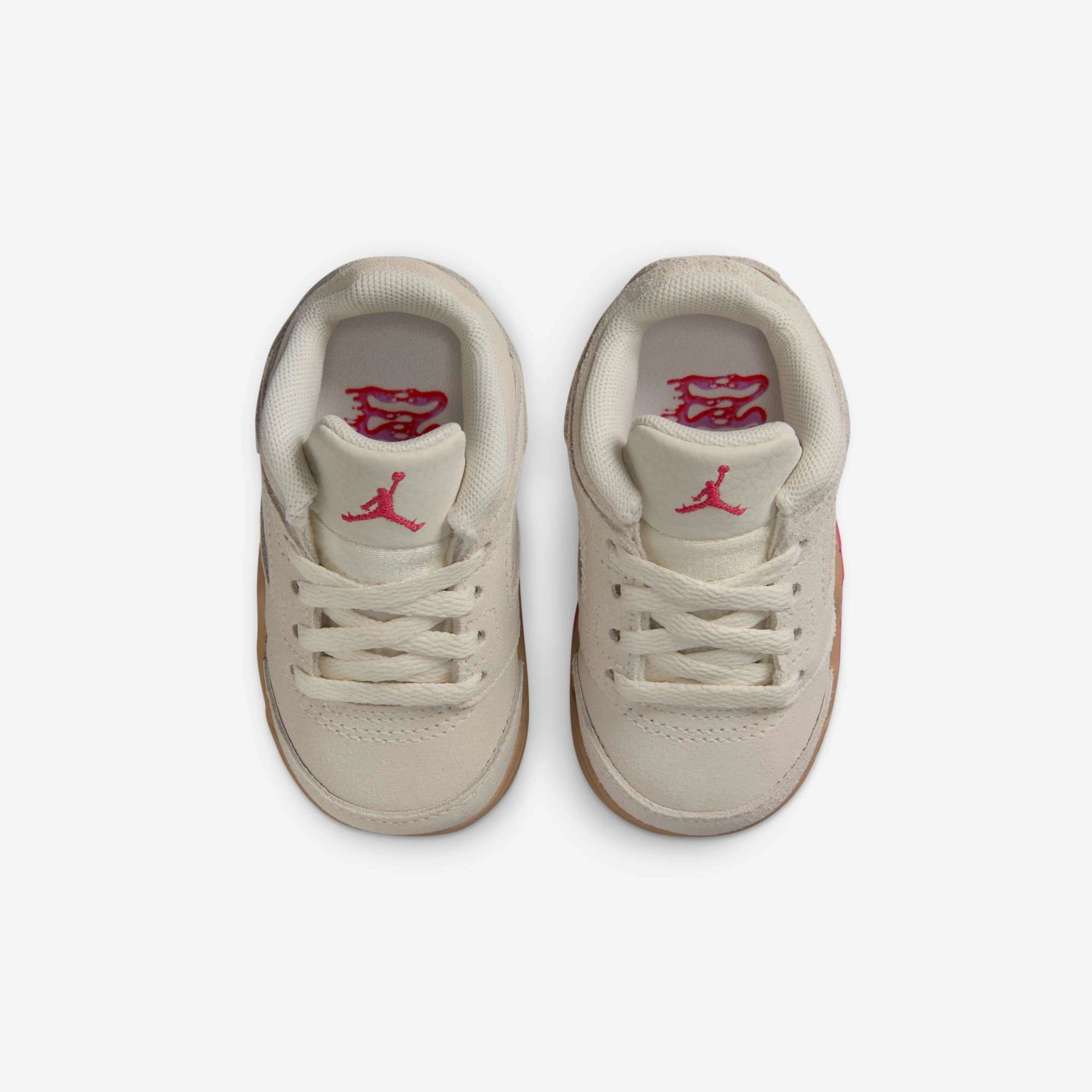 (TD) Air Jordan 5 Retro Low 'Peanut Butter & Jelly' (2025) HJ5992-106 Air Jordan 5 Mesh Panel Basketball Shoes