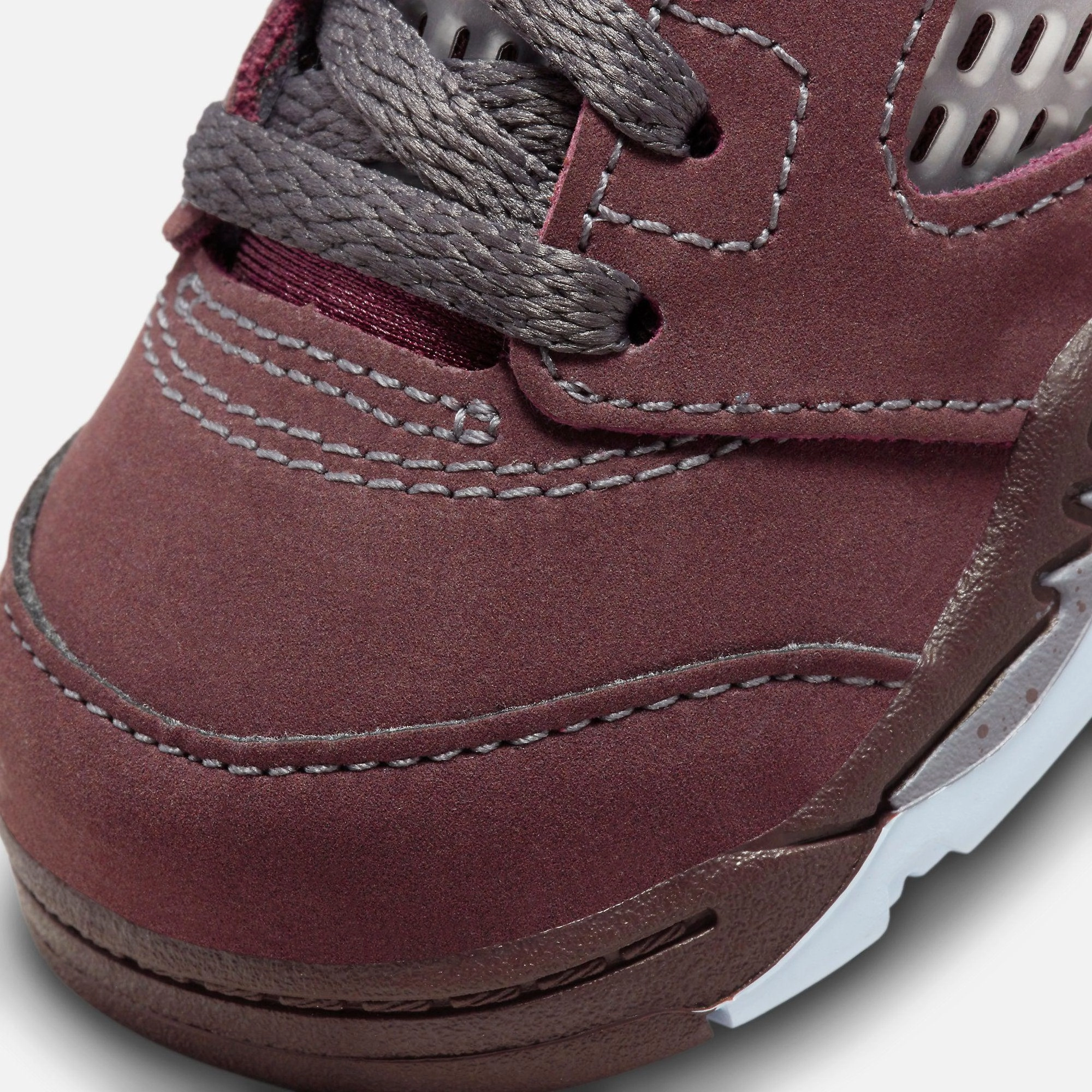 (TD) Air Jordan 5 Retro SE 'Burgundy' (2023) FN4238-600 Air Jordan 5 Mesh Panel Basketball Shoes