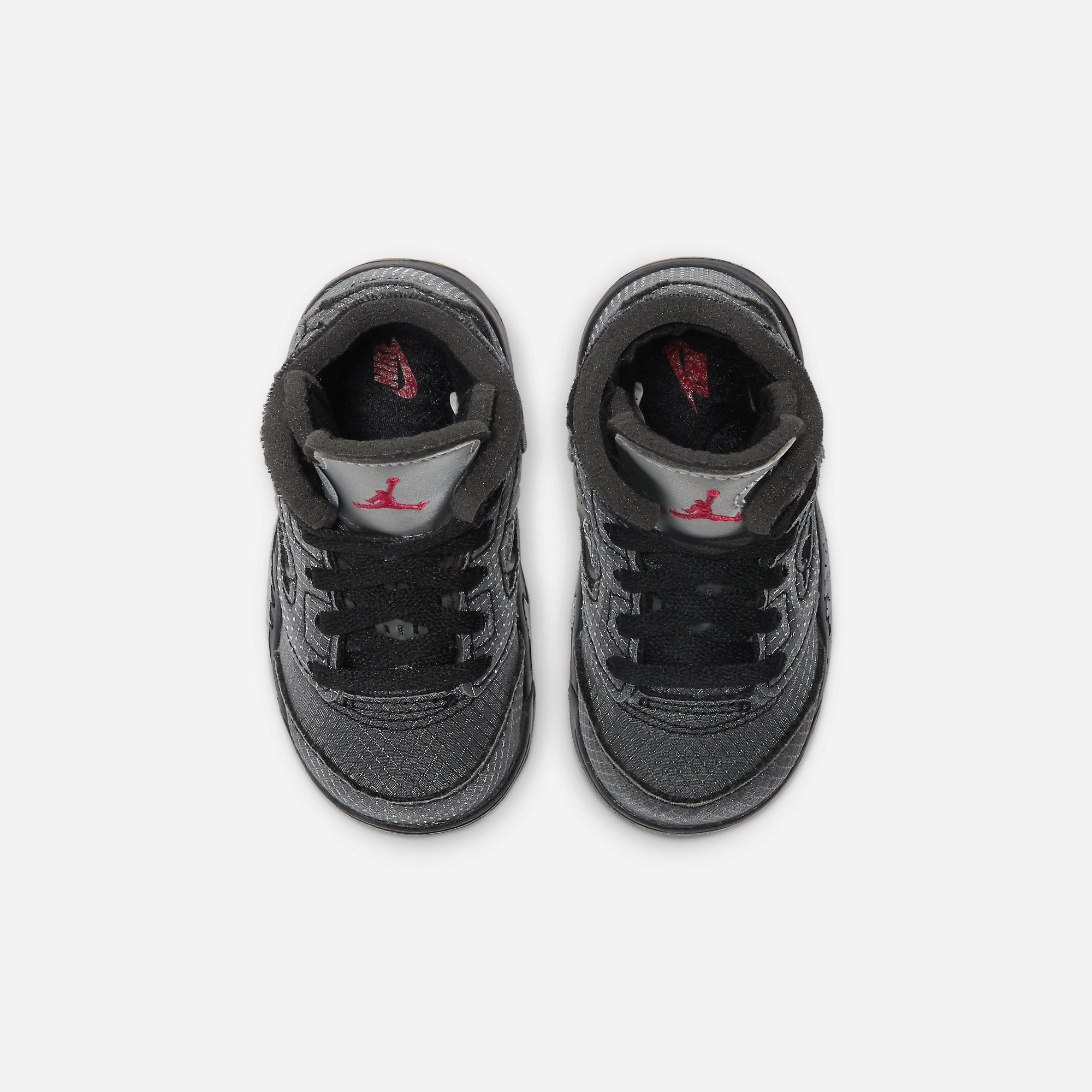 (TD) Air Jordan 5 Retro SP x Off-White 'Black / Metallic Silver' (2020) CV4828-001 Air Jordan 5 Mesh Panel Basketball Shoes
