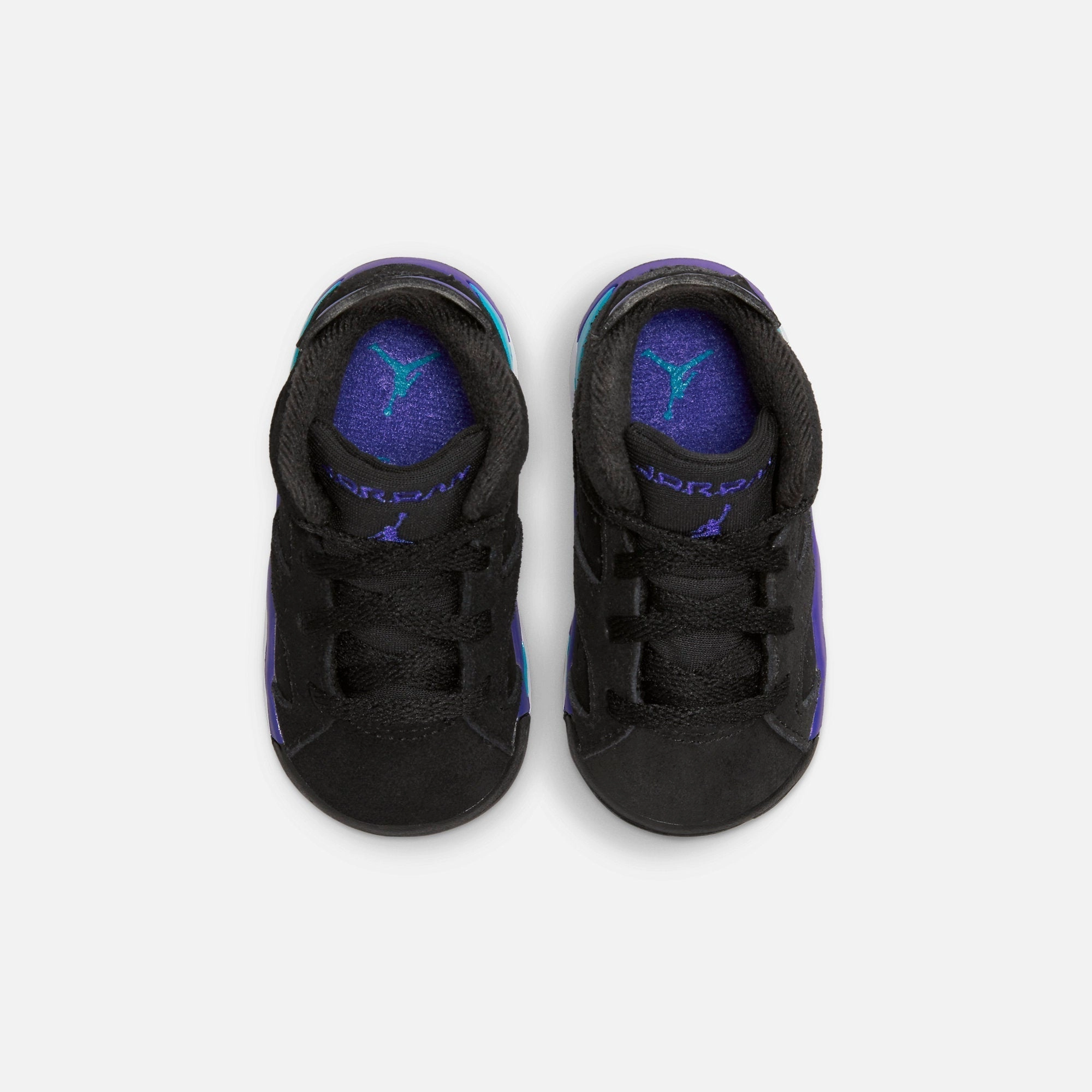 (TD) Air Jordan 6 Retro 'Black / Aqua' (2023) DV3606-004 Air Jordan 6 Classic High-Top Sneakers