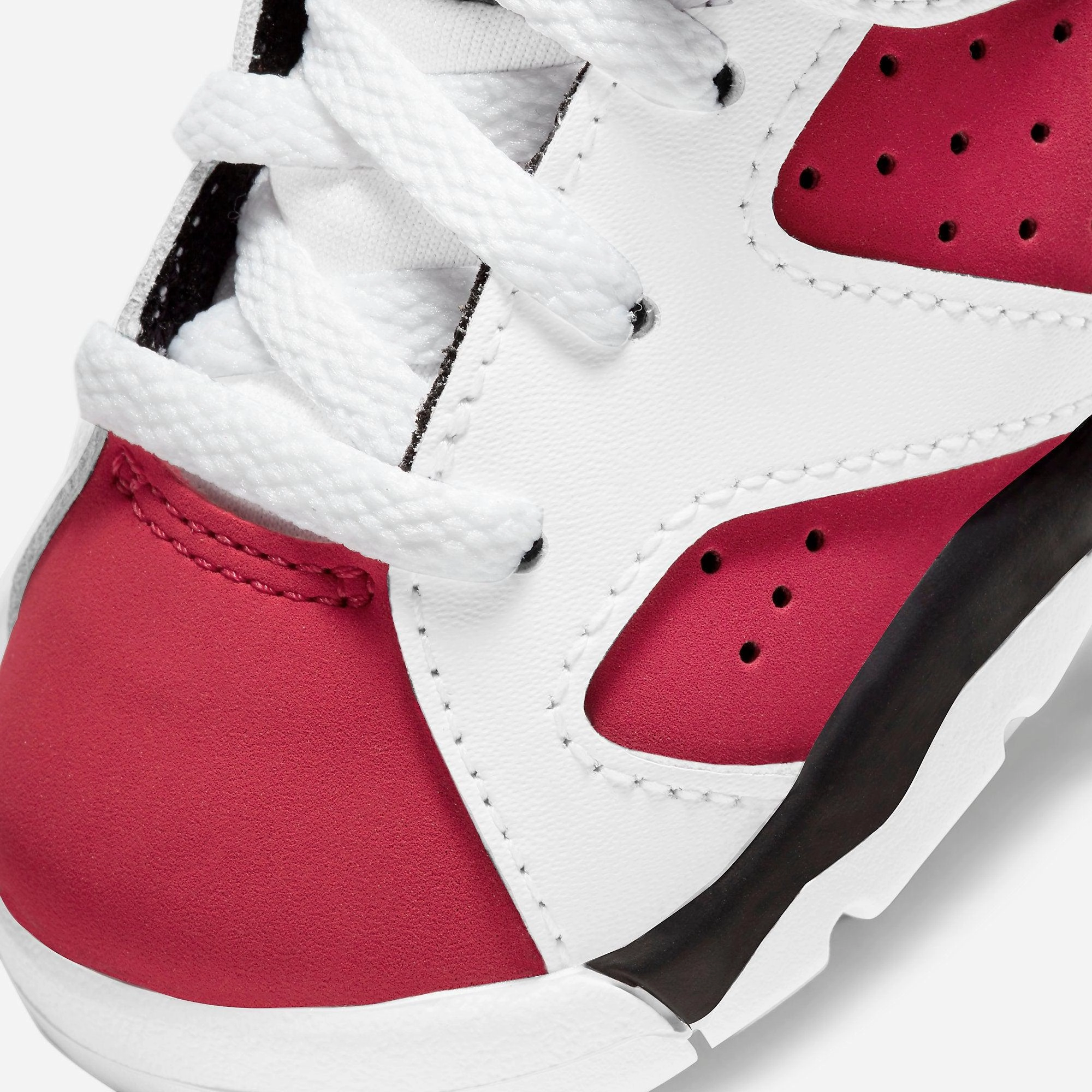 (TD) Air Jordan 6 Retro 'Carmine' (2021) 384667-106 Air Jordan 6 Classic High-Top Sneakers