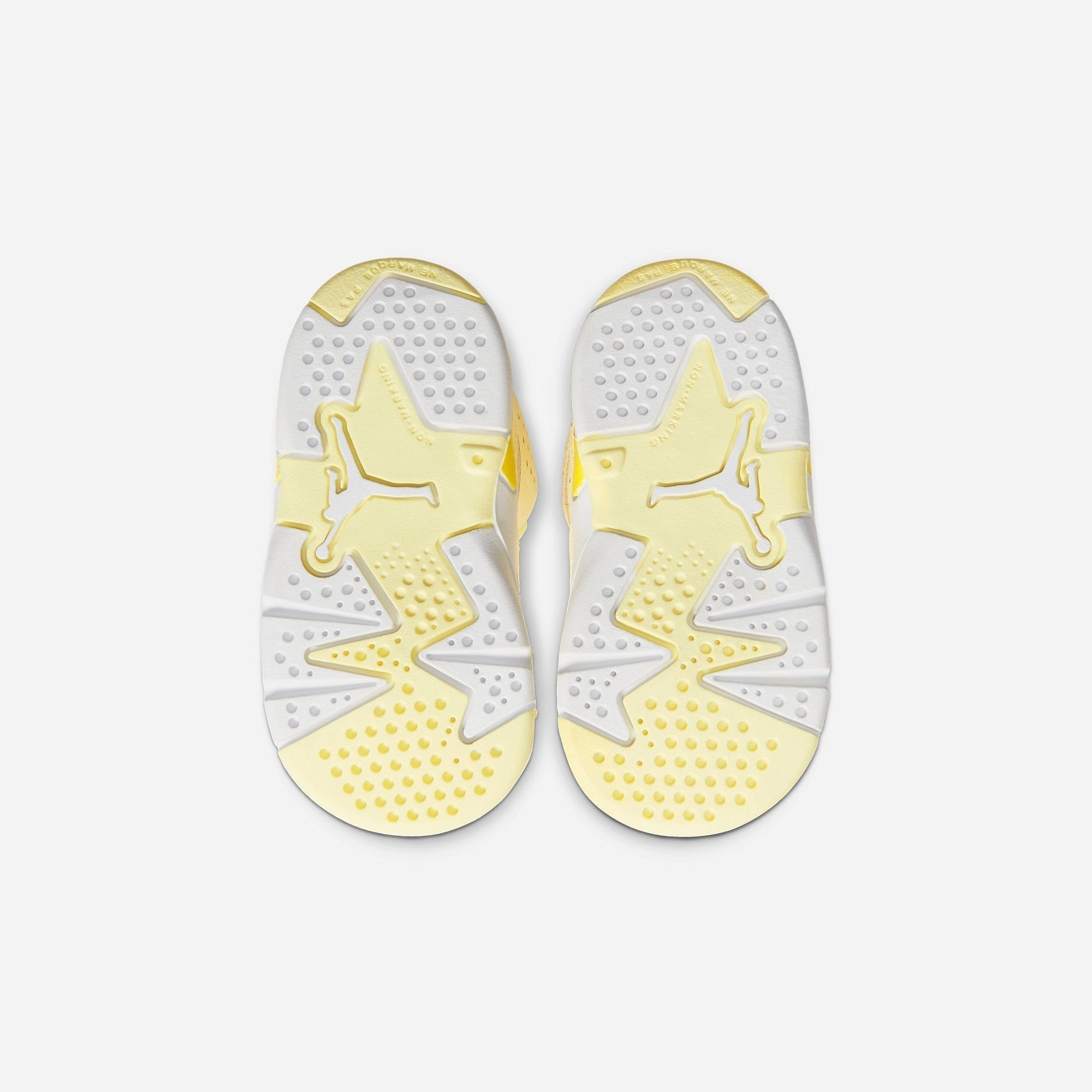 (TD) Air Jordan 6 Retro 'Dynamic Yellow Floral' (2020) 645127-800 Air Jordan 6 Classic High-Top Sneakers