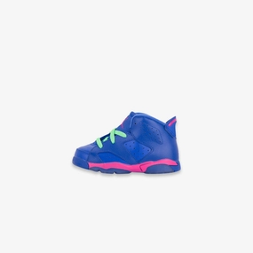 (TD) Air Jordan 6 Retro 'Game Royal' (2014) 384667-439 Air Jordan 6 high-top shoes for hoop fans