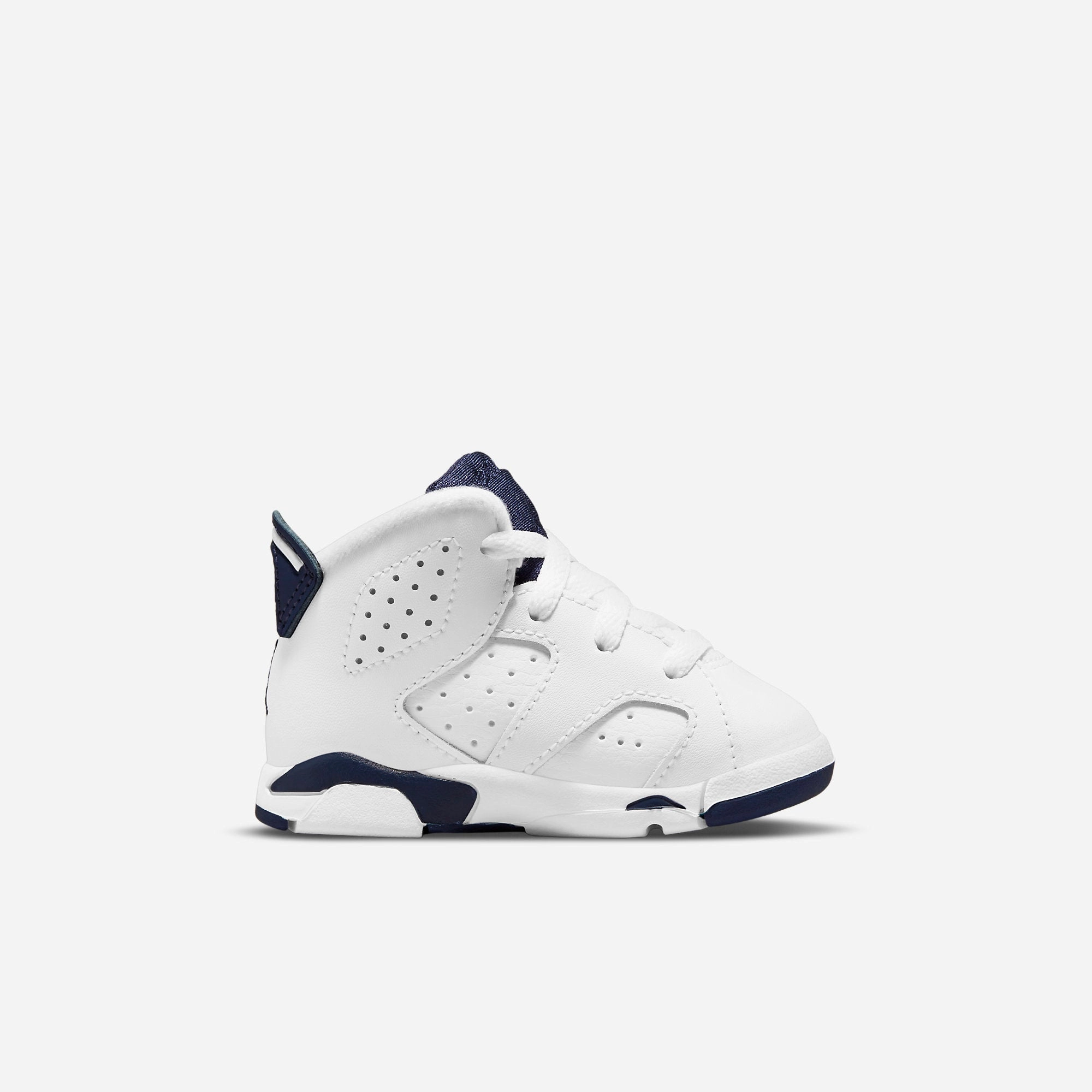 (TD) Air Jordan 6 Retro 'Midnight Navy' (2022) 384667-141 Air Jordan 6 Classic High-Top Sneakers