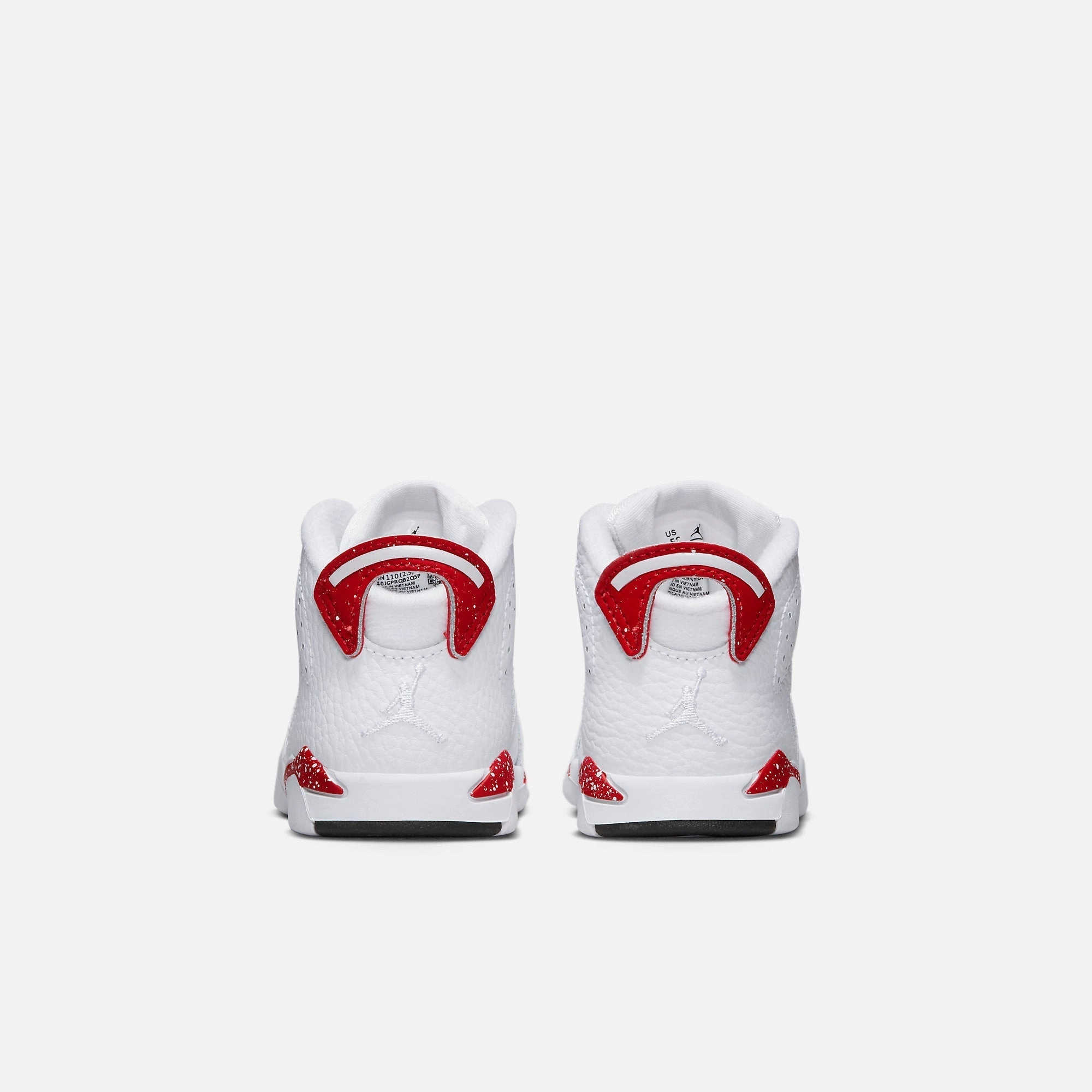 (TD) Air Jordan 6 Retro 'Red Oreo' (2022) DV3606-162 Air Jordan 6 Classic High-Top Sneakers