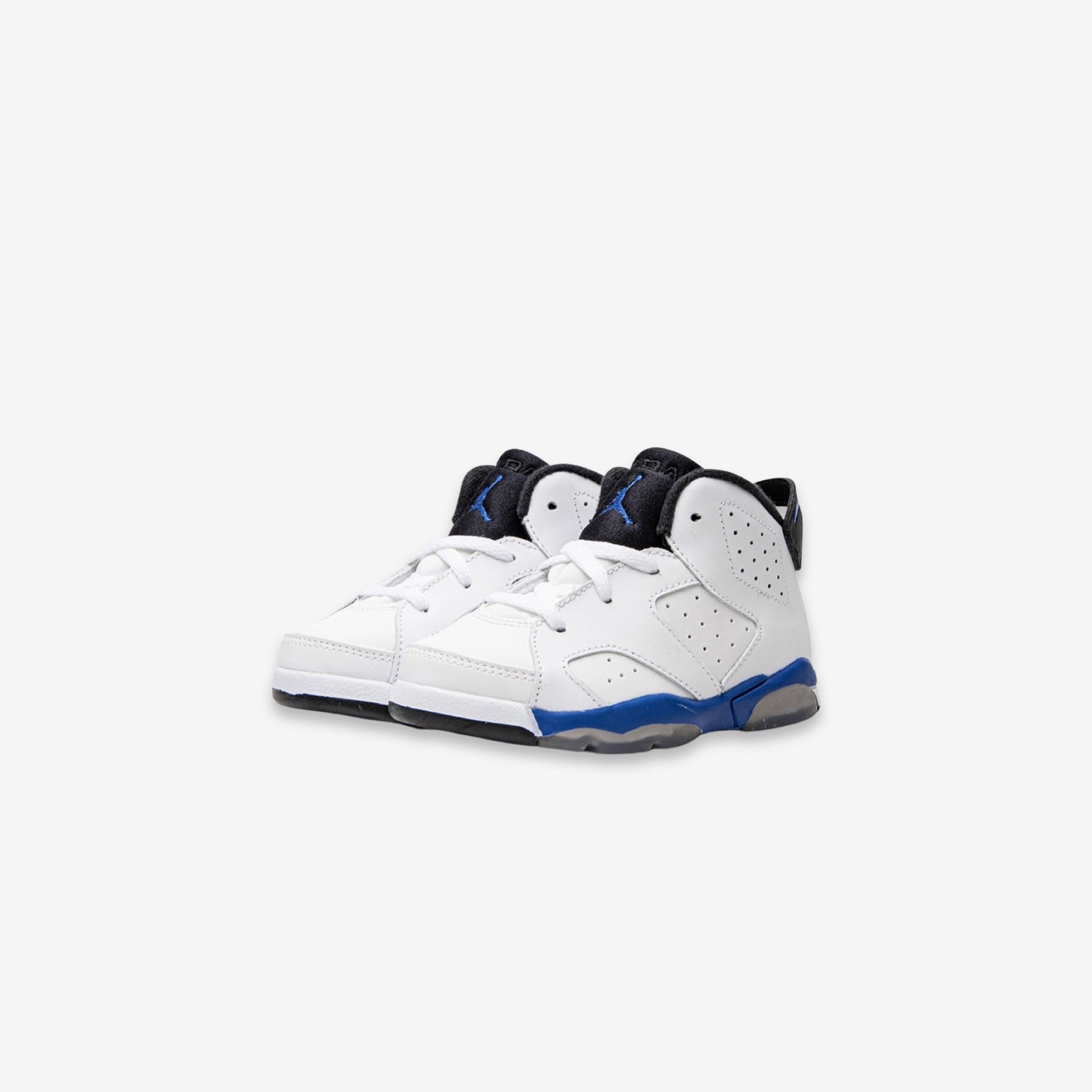(TD) Air Jordan 6 Retro 'Sport Blue' (2014) 384667-107 Air Jordan 6 Classic High-Top Sneakers