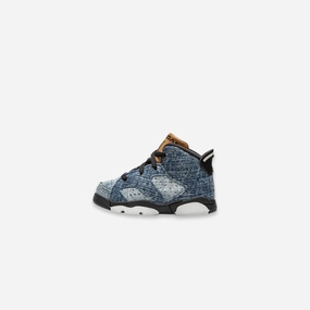 (TD) Air Jordan 6 Retro 'Washed Denim' (2019) CV5488-401 Air Jordan 6 high-top shoes for hoop fans