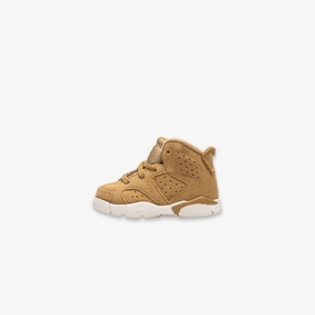 (TD) Air Jordan 6 Retro 'Wheat' (2017) 384667-705 Air Jordan 6 high-top shoes for hoop fans