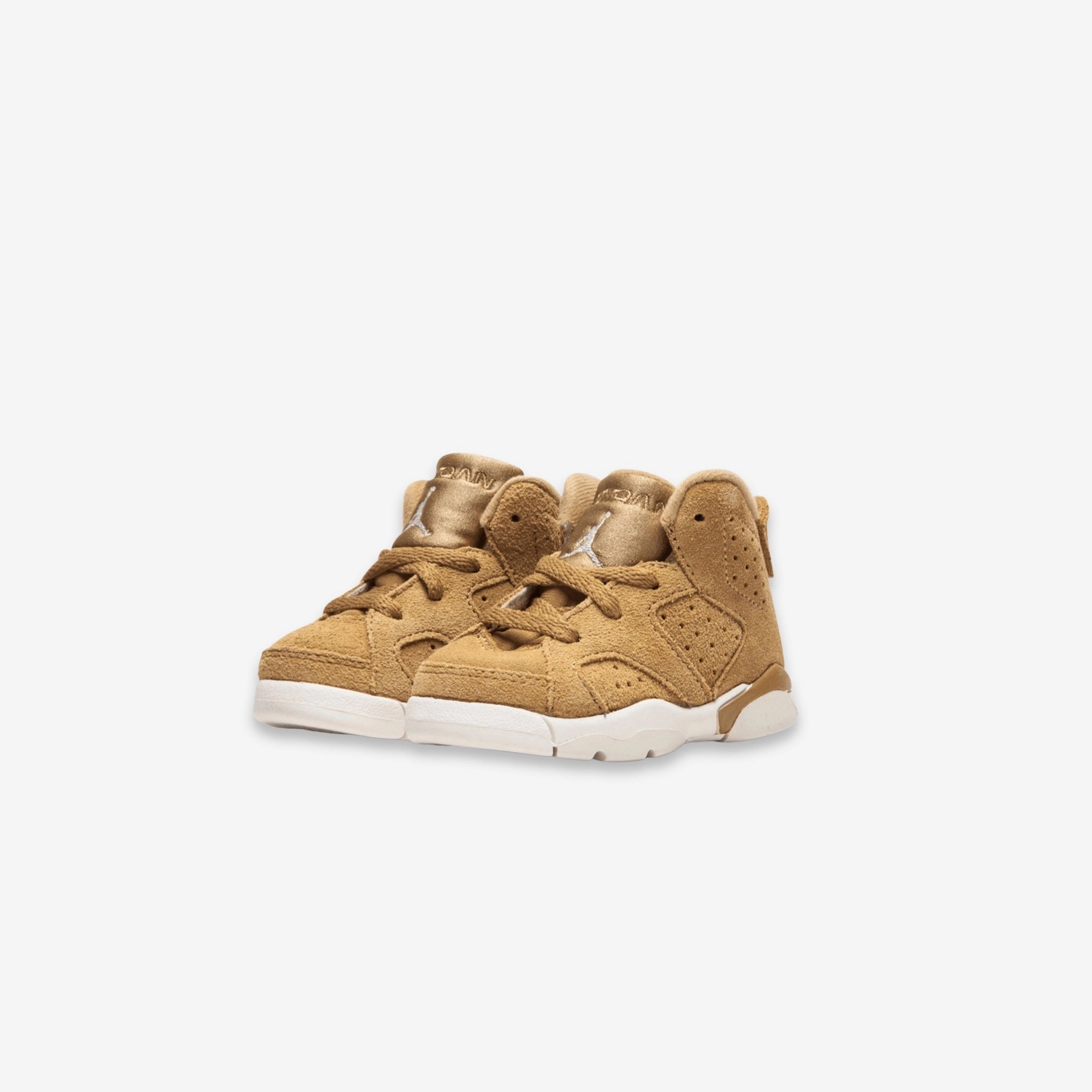 (TD) Air Jordan 6 Retro 'Wheat' (2017) 384667-705 Air Jordan 6 Classic High-Top Sneakers