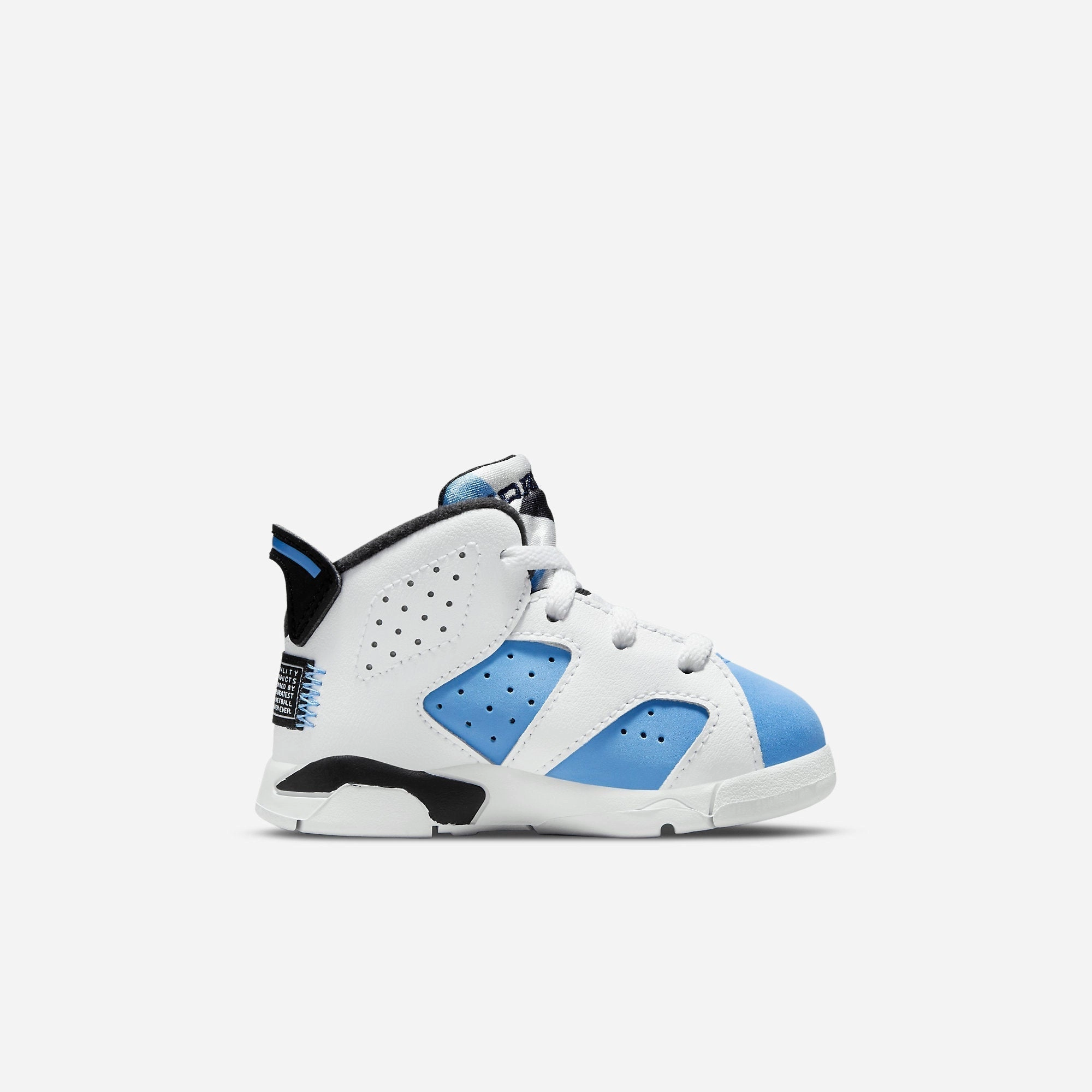 (TD) Air Jordan 6 Retro 'White / UNC University Blue' (2022) DV3606-410 Air Jordan 6 Classic High-Top Sneakers