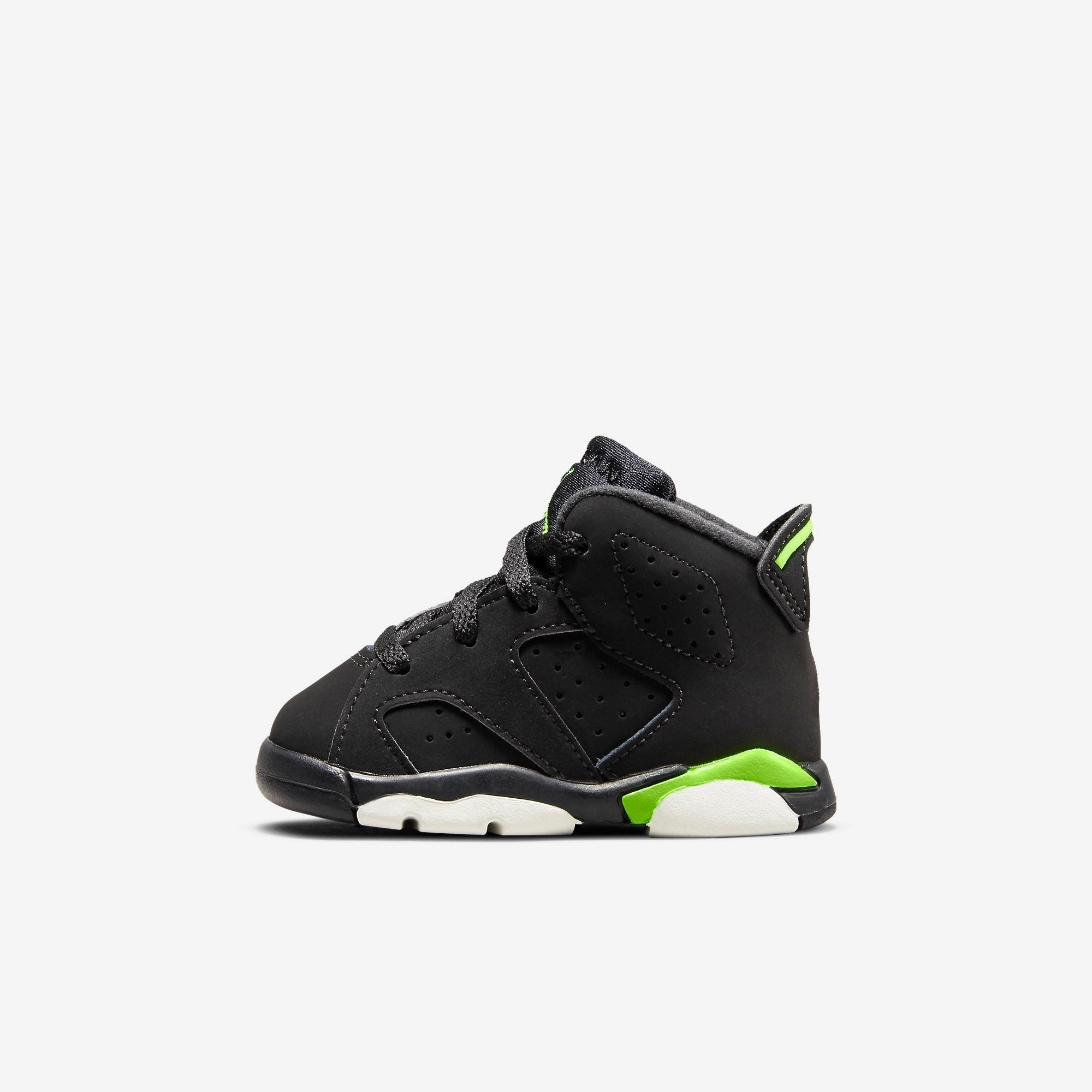 (TD) Air Jordan 6 Retro Electric Green (2021) 384667-003 Air Jordan 6 high-top shoes for hoop fans