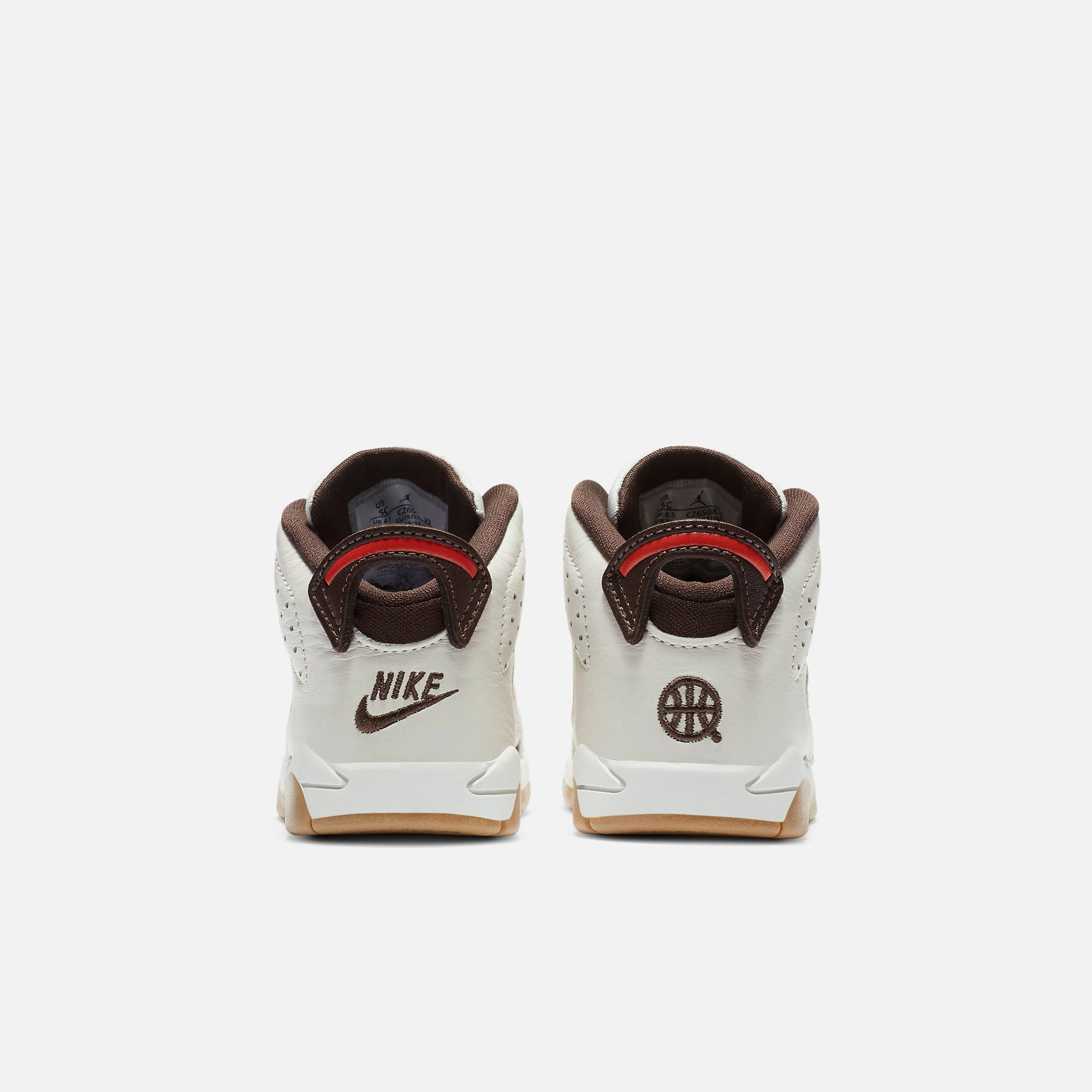 (TD) Air Jordan 6 Retro Q54 'Quai 54 Sail' (2020) CZ6508-100 Air Jordan 6 Classic High-Top Sneakers