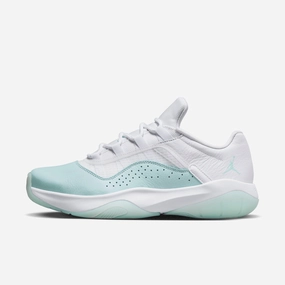 (Women's) Air Jordan 11 CMFT Low 'Igloo' (2022) DV2629-100 Air Jordan 11 basketball shoes with patent look