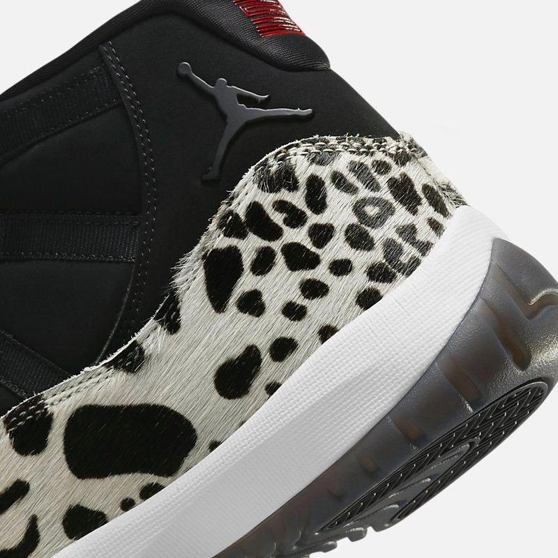 (Women's) Air Jordan 11 Retro 'Animal Instinct' (2021) AR0715-010 Air Jordan 11 Patent Basketball Shoes
