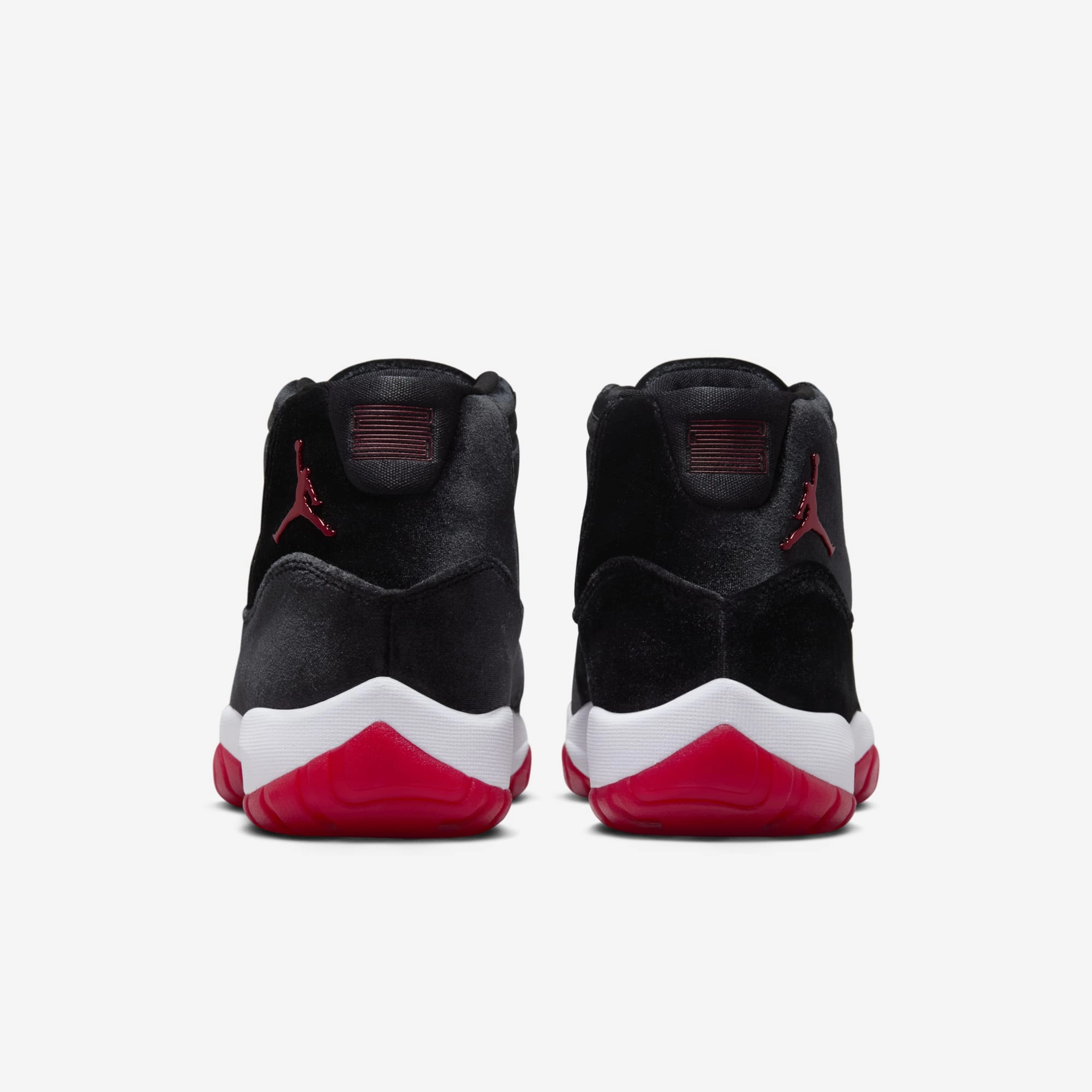 (Women's) Air Jordan 11 Retro 'Bred Velvet' (2024) DB5457-061 Air Jordan 11 Patent Basketball Shoes
