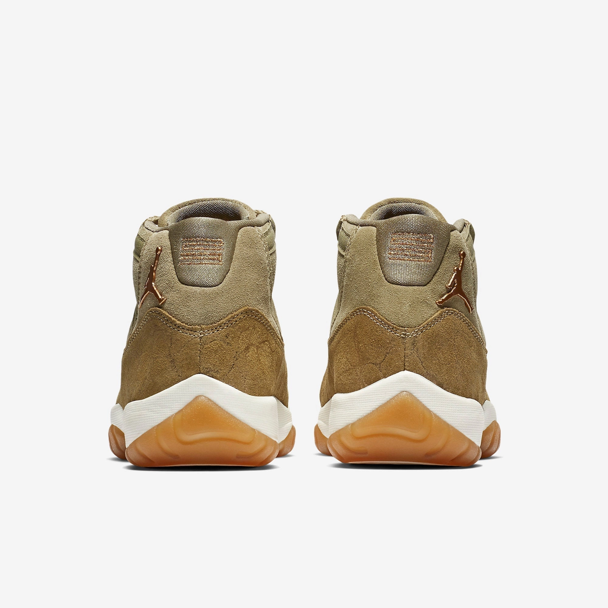 (Women's) Air Jordan 11 Retro 'Neutral Olive' (2018) AR0715-200 Air Jordan 11 Patent Basketball Shoes