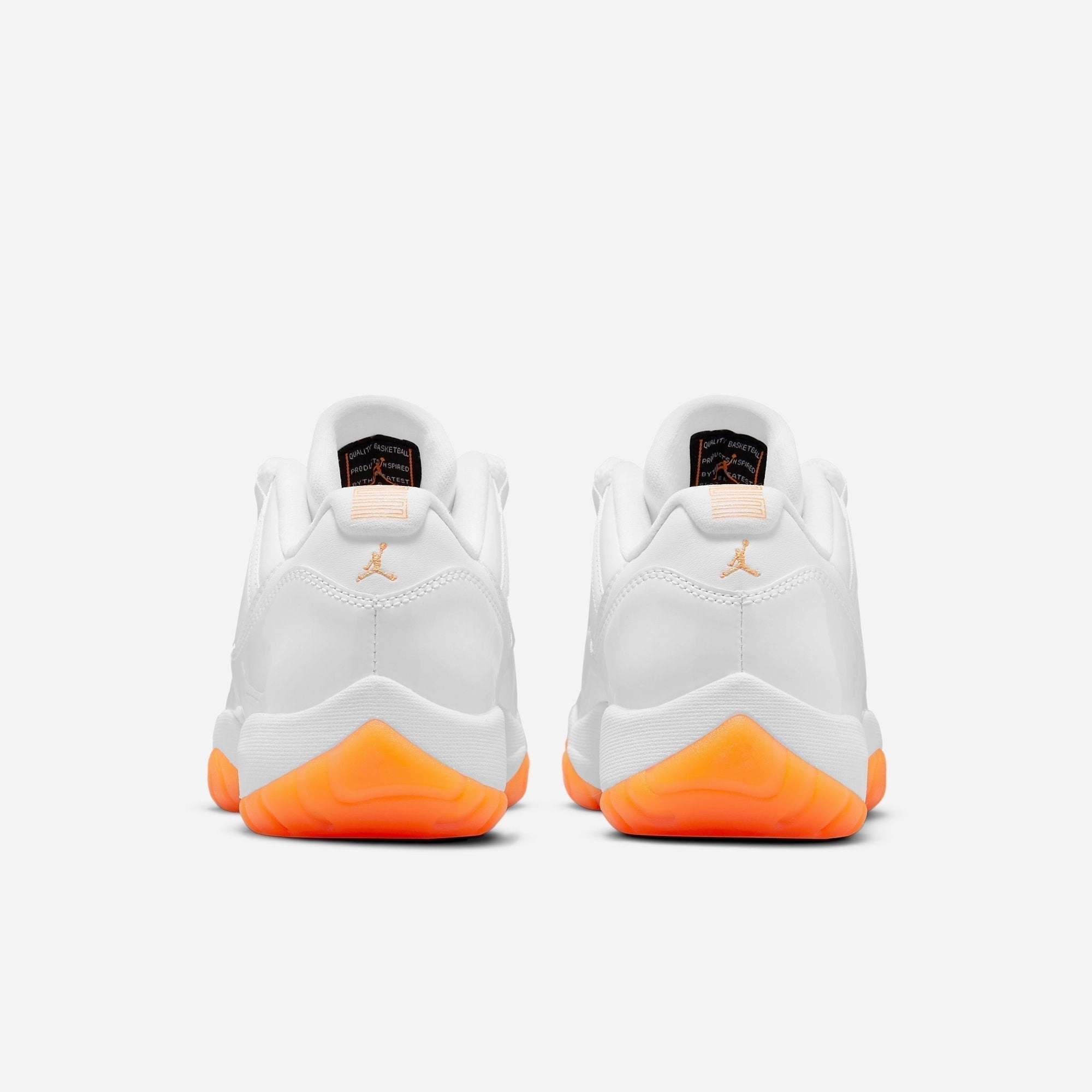 (Women's) Air Jordan 11 Retro Low 'Bright Citrus' (2021) AH7860-139 Air Jordan 11 Patent Basketball Shoes