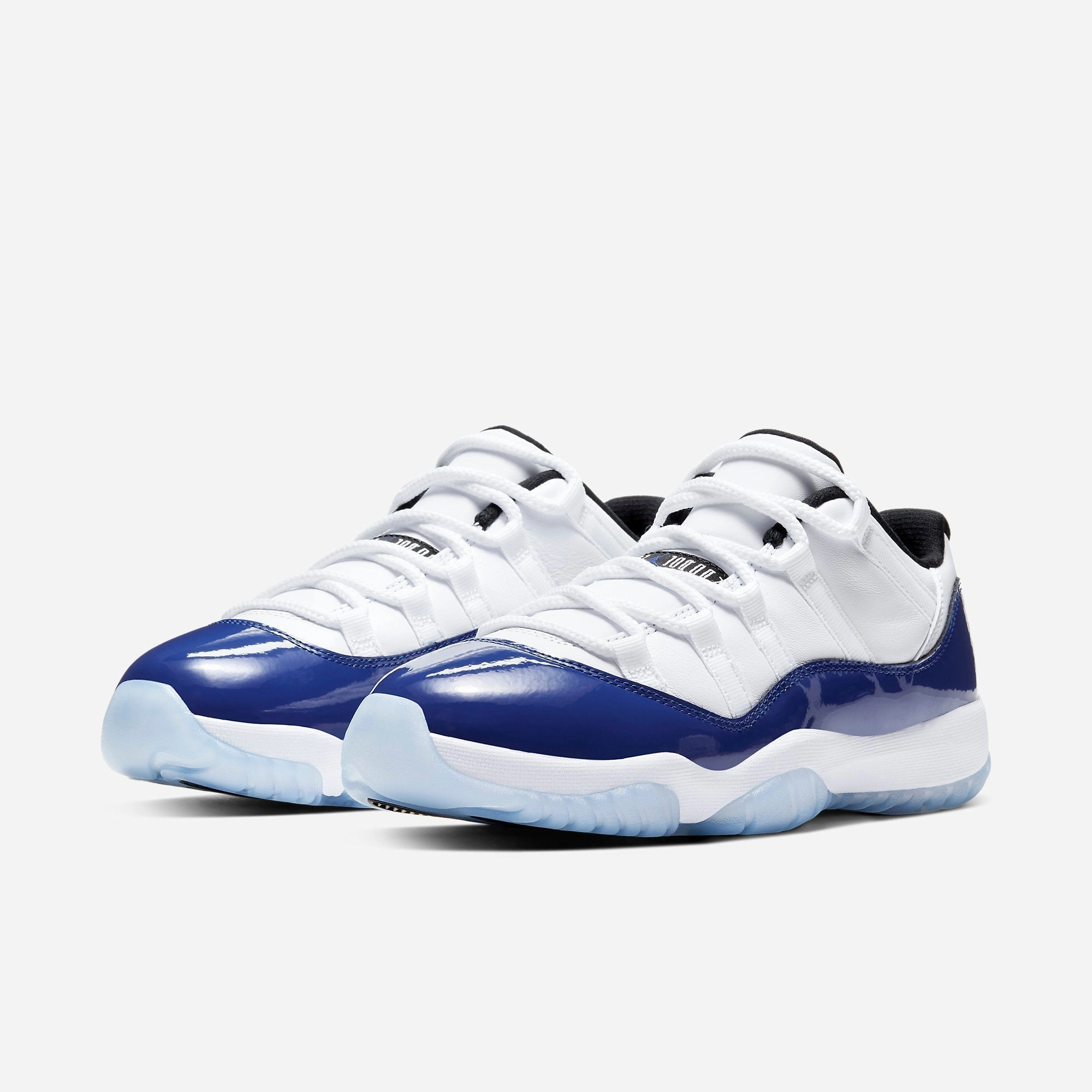 (Women's) Air Jordan 11 Retro Low 'Concord Sketch' (2020) AH7860-100 Air Jordan 11 Patent Basketball Shoes