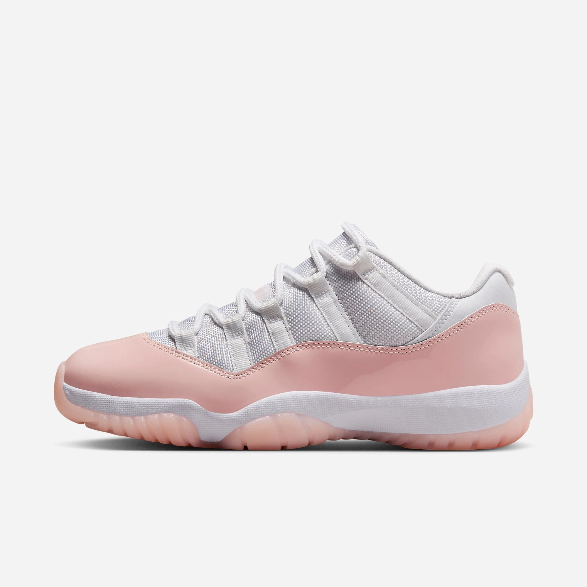 (Women's) Air Jordan 11 Retro Low 'Legend Pink' (2024) AH7860-160 Air Jordan 11 basketball shoes with patent look
