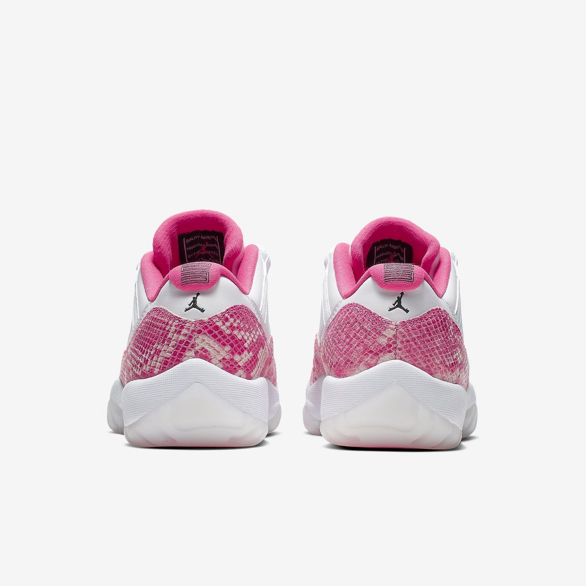 (Women's) Air Jordan 11 Retro Low 'Pink Snakeskin' (2019) AH7860-106 Air Jordan 11 Patent Basketball Shoes