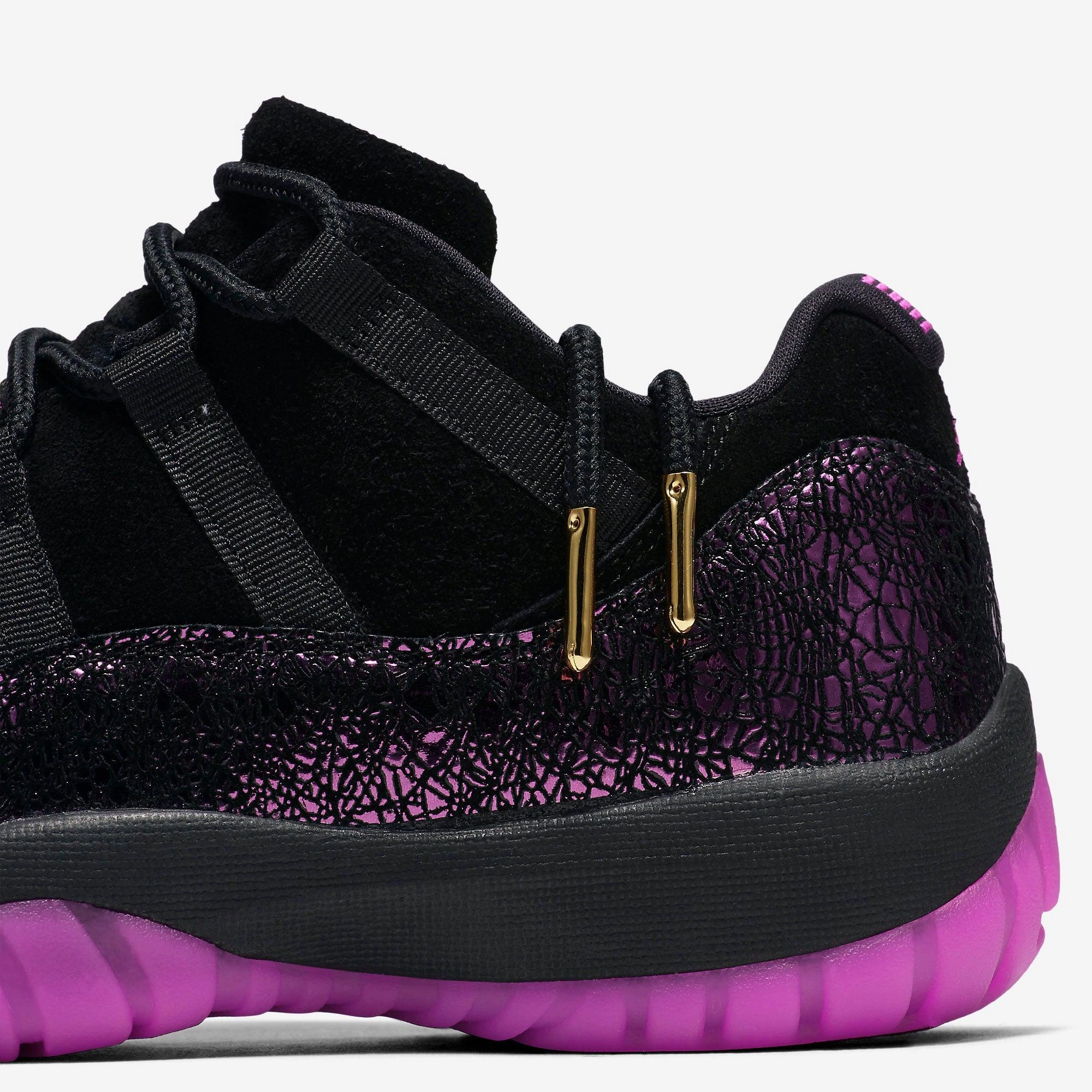 (Women's) Air Jordan 11 Retro Low Think 16 'Rook To Queen' (2018) AR5149-005 Air Jordan 11 Patent Basketball Shoes