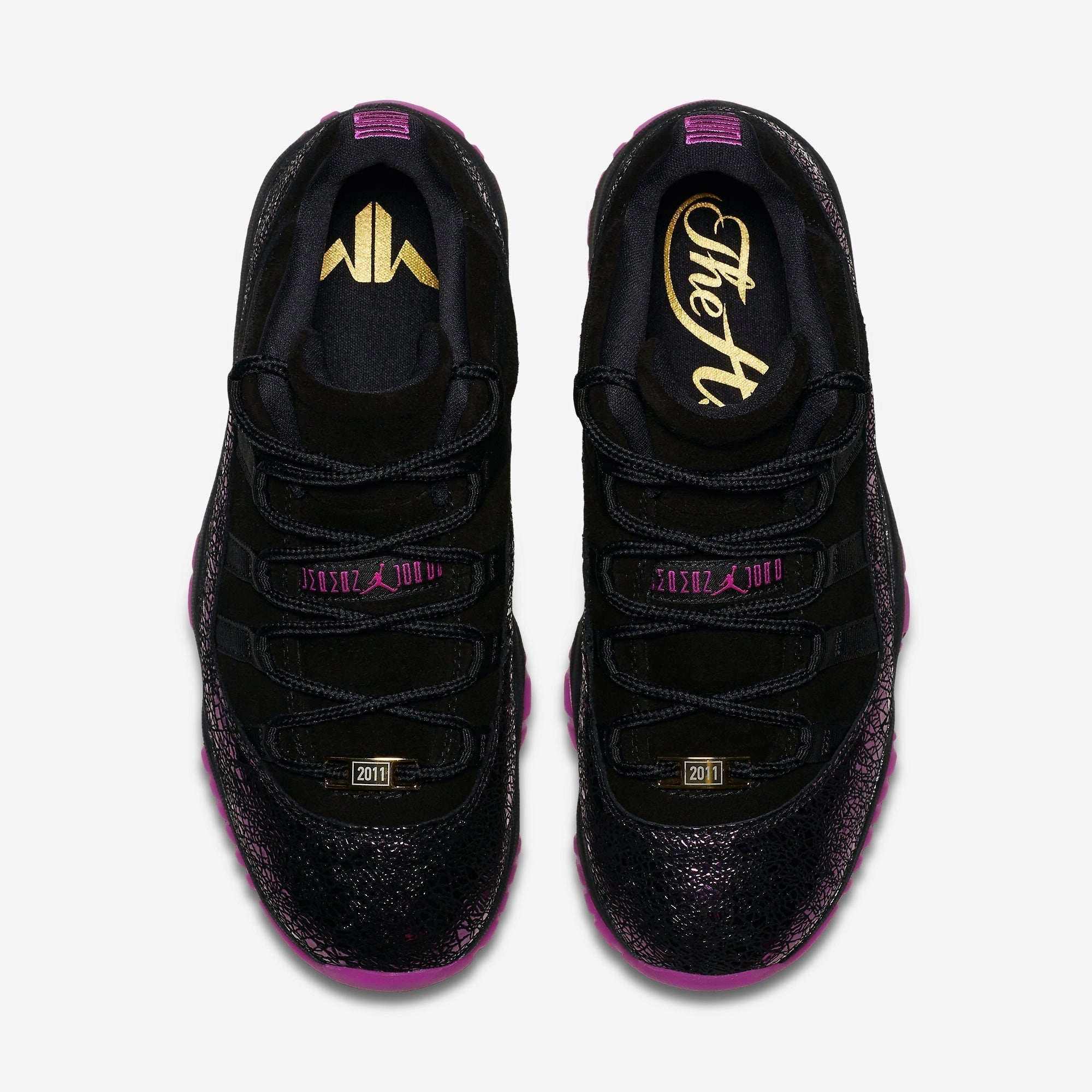 (Women's) Air Jordan 11 Retro Low Think 16 'Rook To Queen' (2018) AR5149-005 Air Jordan 11 Patent Basketball Shoes