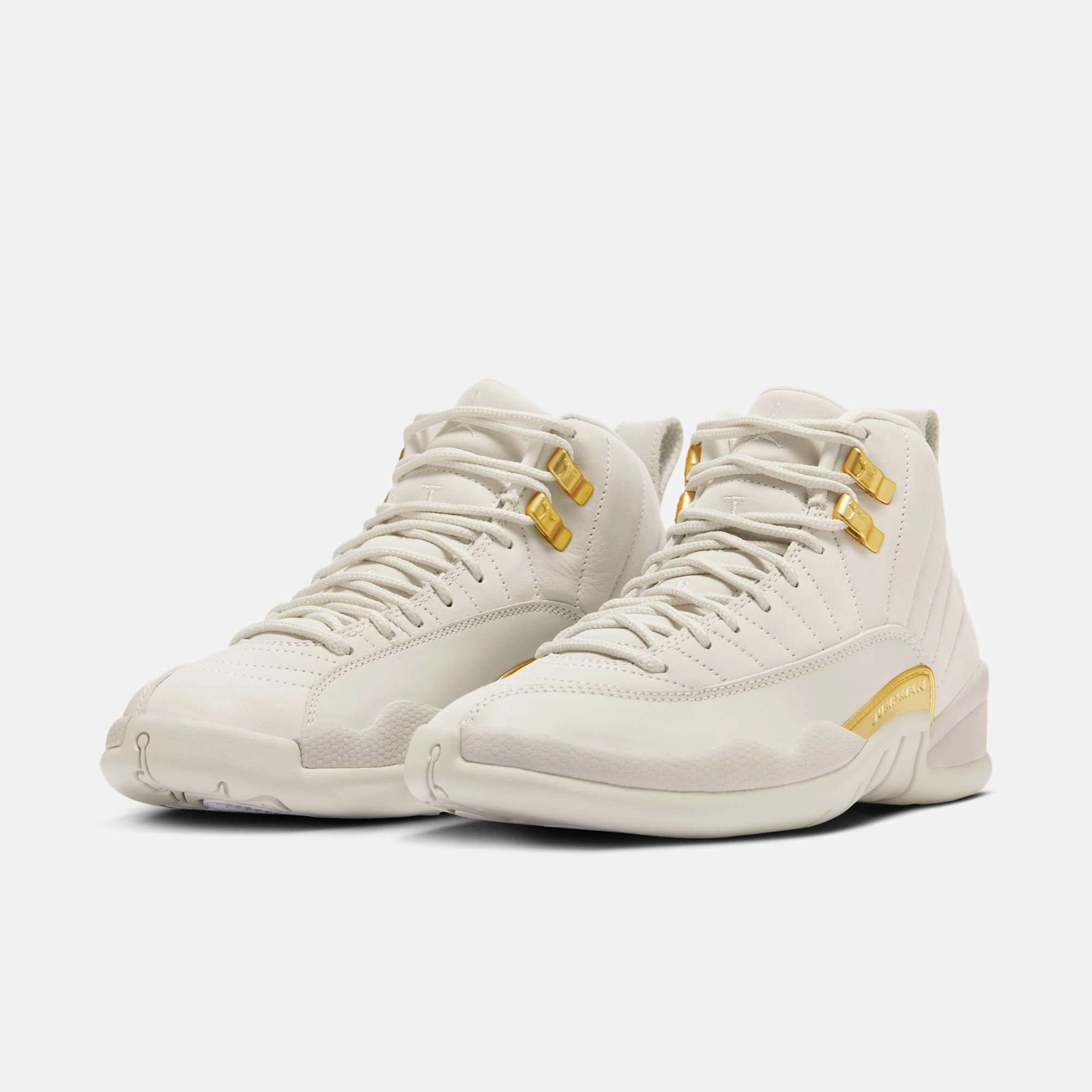 (Women's) Air Jordan 12 Retro 'Phantom' (2024) FD9101-007 Air Jordan 12 Game-Ready Sneakers