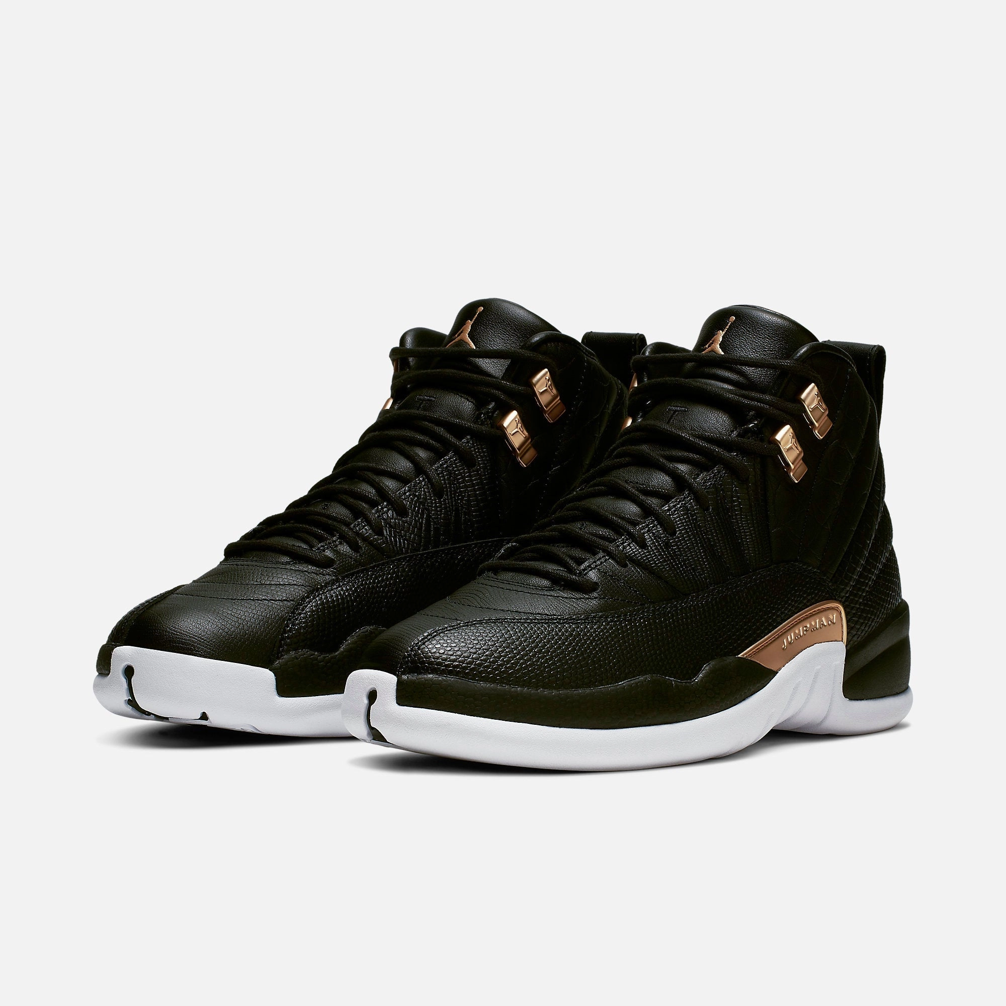 (Women's) Air Jordan 12 Retro 'Reptile' (2019) AO6068-007 Air Jordan 12 Game-Ready Sneakers