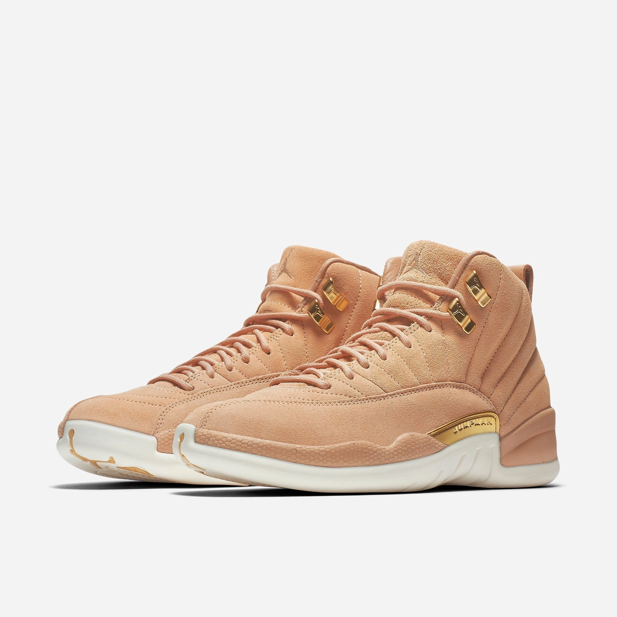 (Women's) Air Jordan 12 Retro 'Vachetta Tan' (2018) AO6068-203 Air Jordan 12 Game-Ready Sneakers