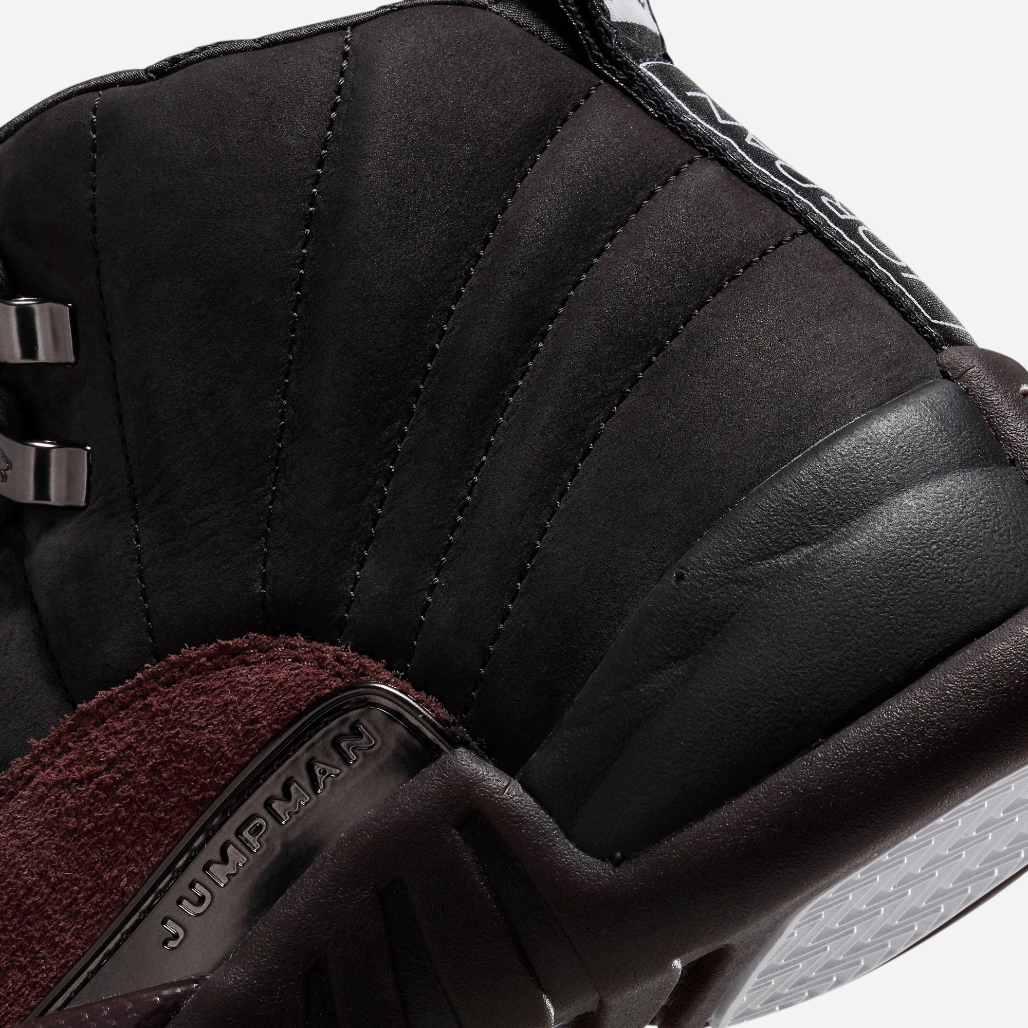 (Women's) Air Jordan 12 Retro SP x A Ma Manire 'Black' (2023) DV6989-001 Air Jordan 12 Game-Ready Sneakers