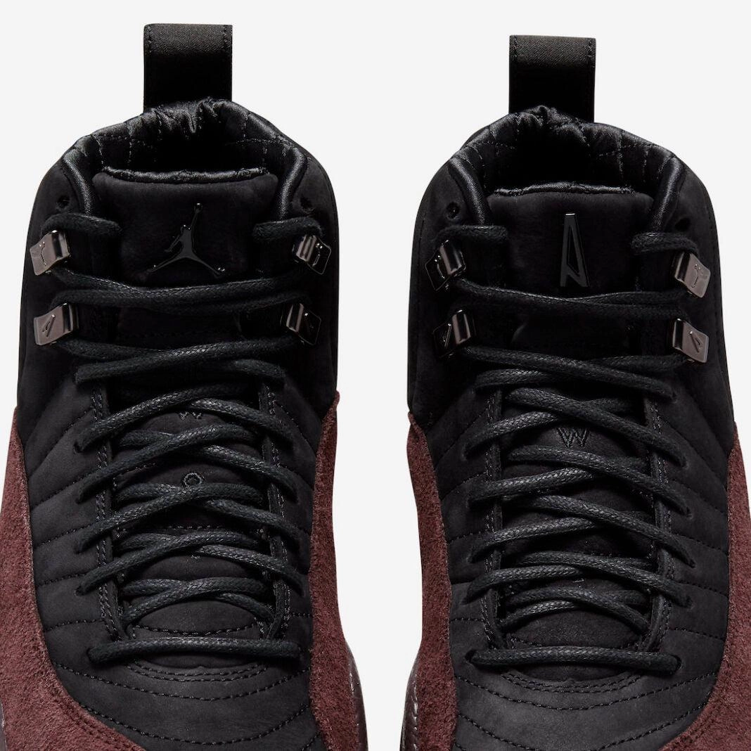 (Women's) Air Jordan 12 Retro SP x A Ma Manire 'Black' (2023) DV6989-001 Air Jordan 12 Game-Ready Sneakers